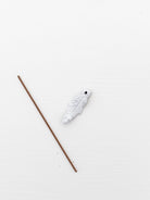 Astier de Villatte Yakushima Incense with Ceramic Flower Holder - ASTIER DE VILLATTE at Worthwhile - shop OBJECTS