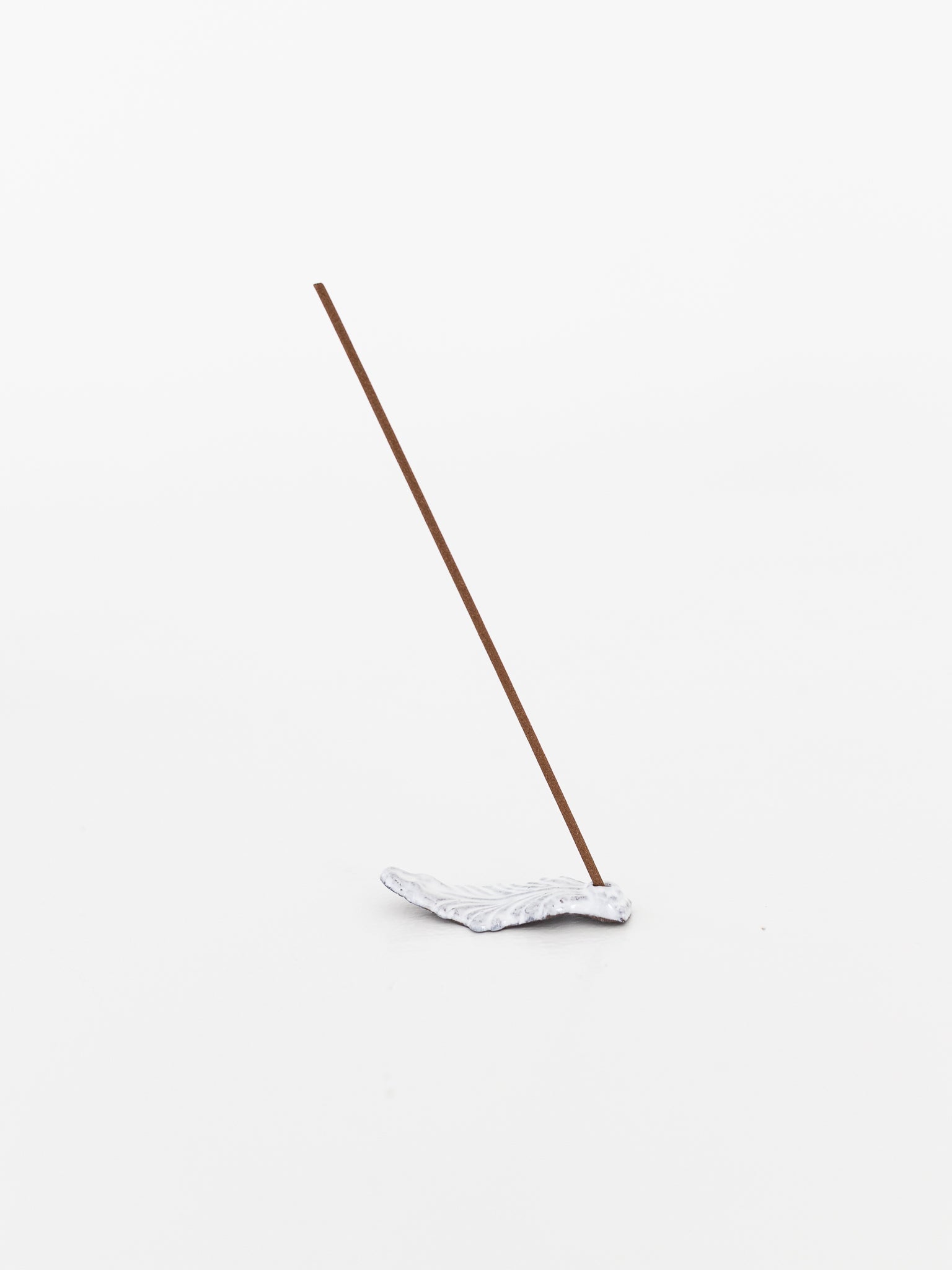 Astier de Villatte Yakushima Incense with Ceramic Flower Holder - ASTIER DE VILLATTE at Worthwhile - shop OBJECTS