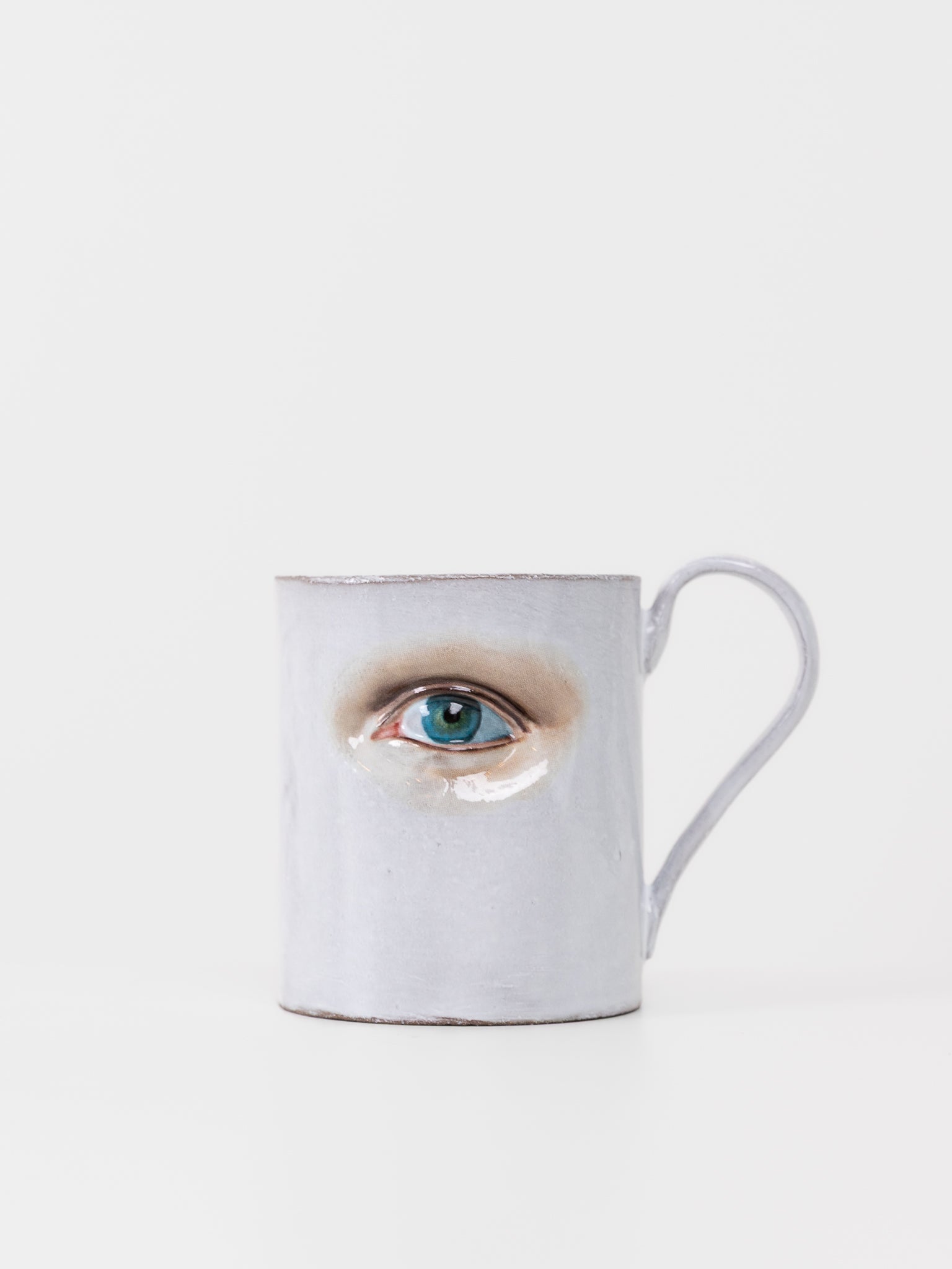 Astier de Villatte Vu Cup, Right Eye - ASTIER DE VILLATTE at Worthwhile - shop OBJECTS