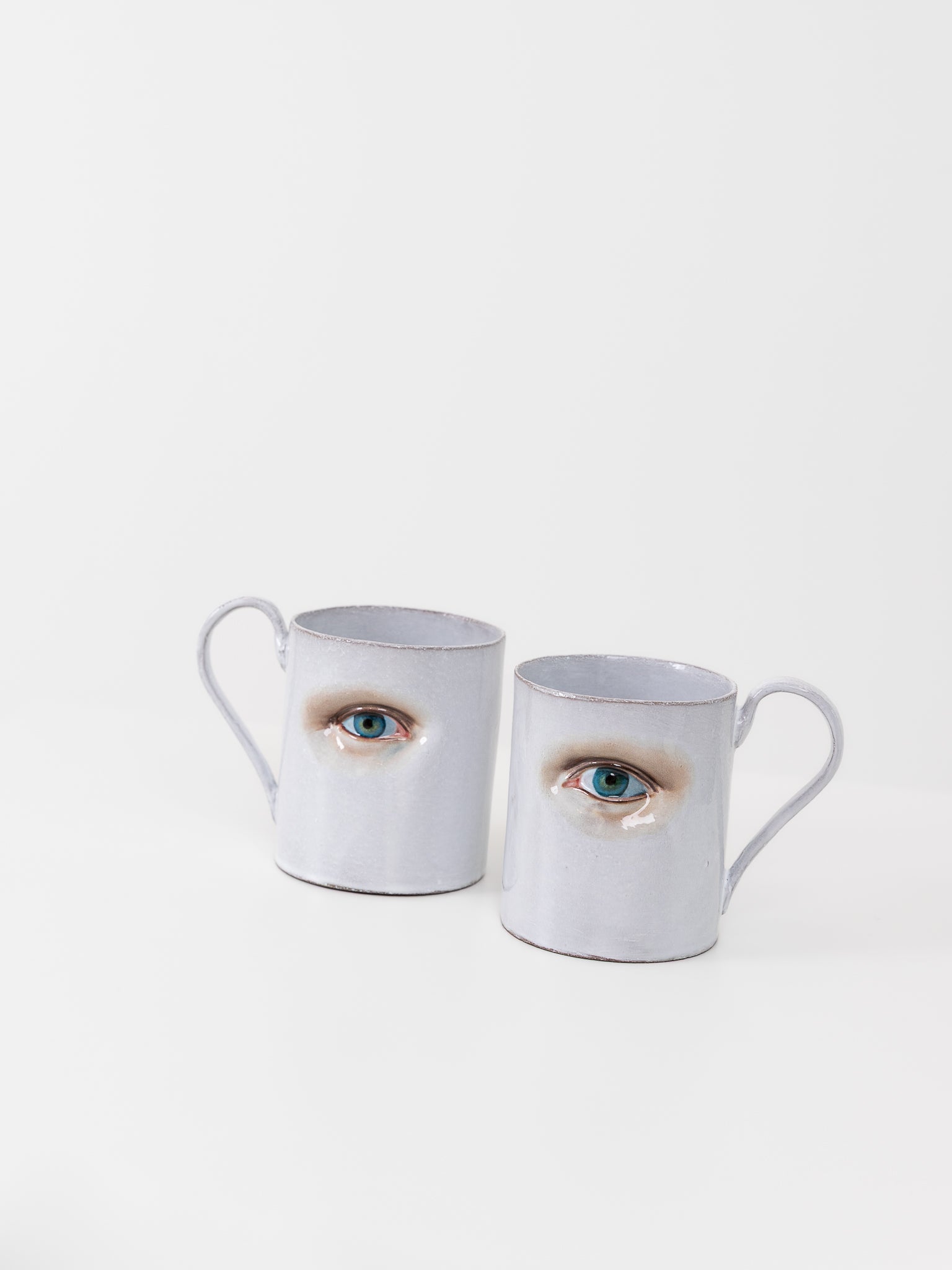 Astier de Villatte Vu Cup, Right Eye - ASTIER DE VILLATTE at Worthwhile - shop OBJECTS
