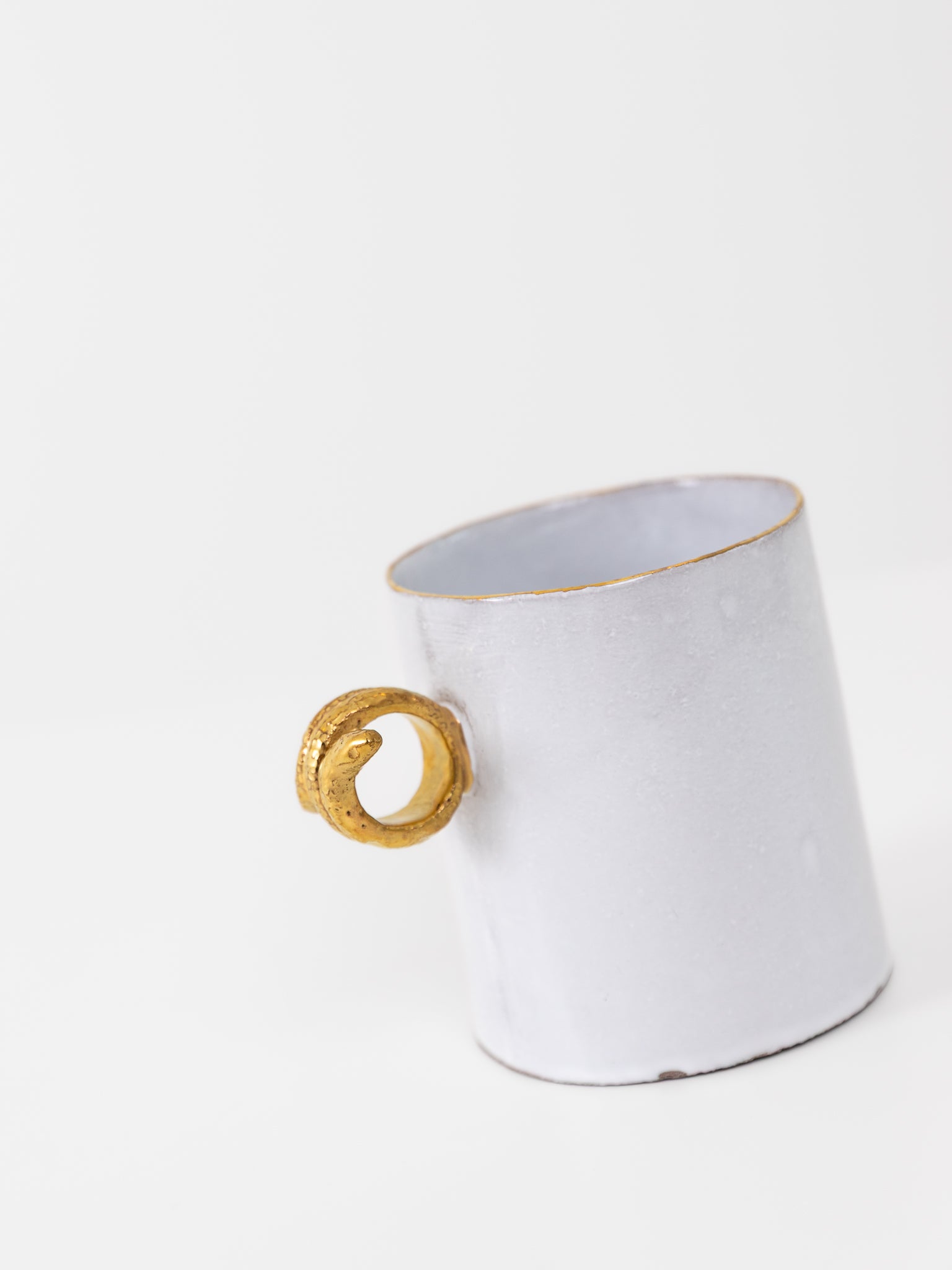 Astier de Villatte Snake Cup - ASTIER DE VILLATTE at Worthwhile - shop OBJECTS