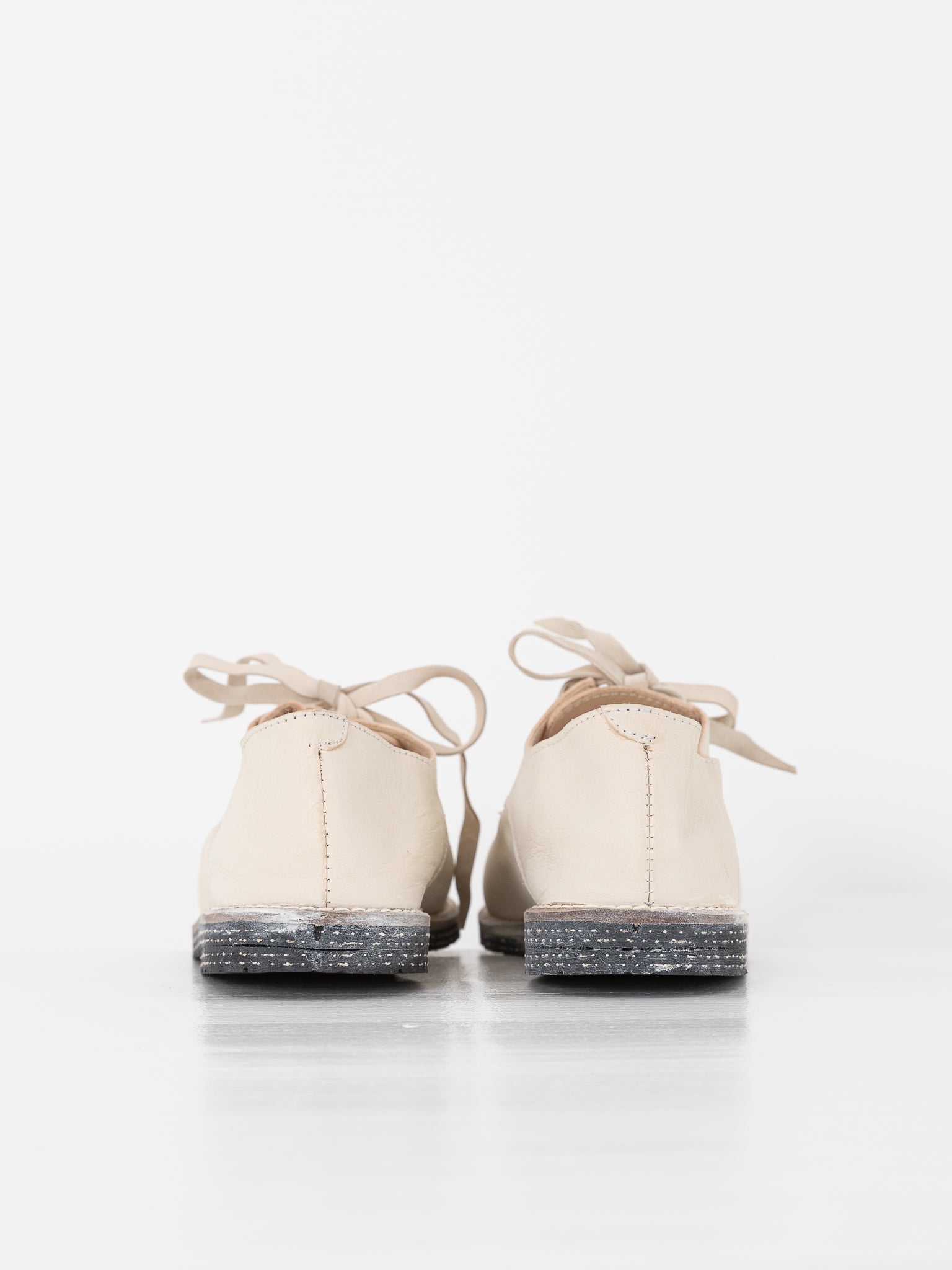 Atelier Inscrire Luis Tie Shoe, Natural - ATELIER INSCRIRE at Worthwhile - shop SHOES