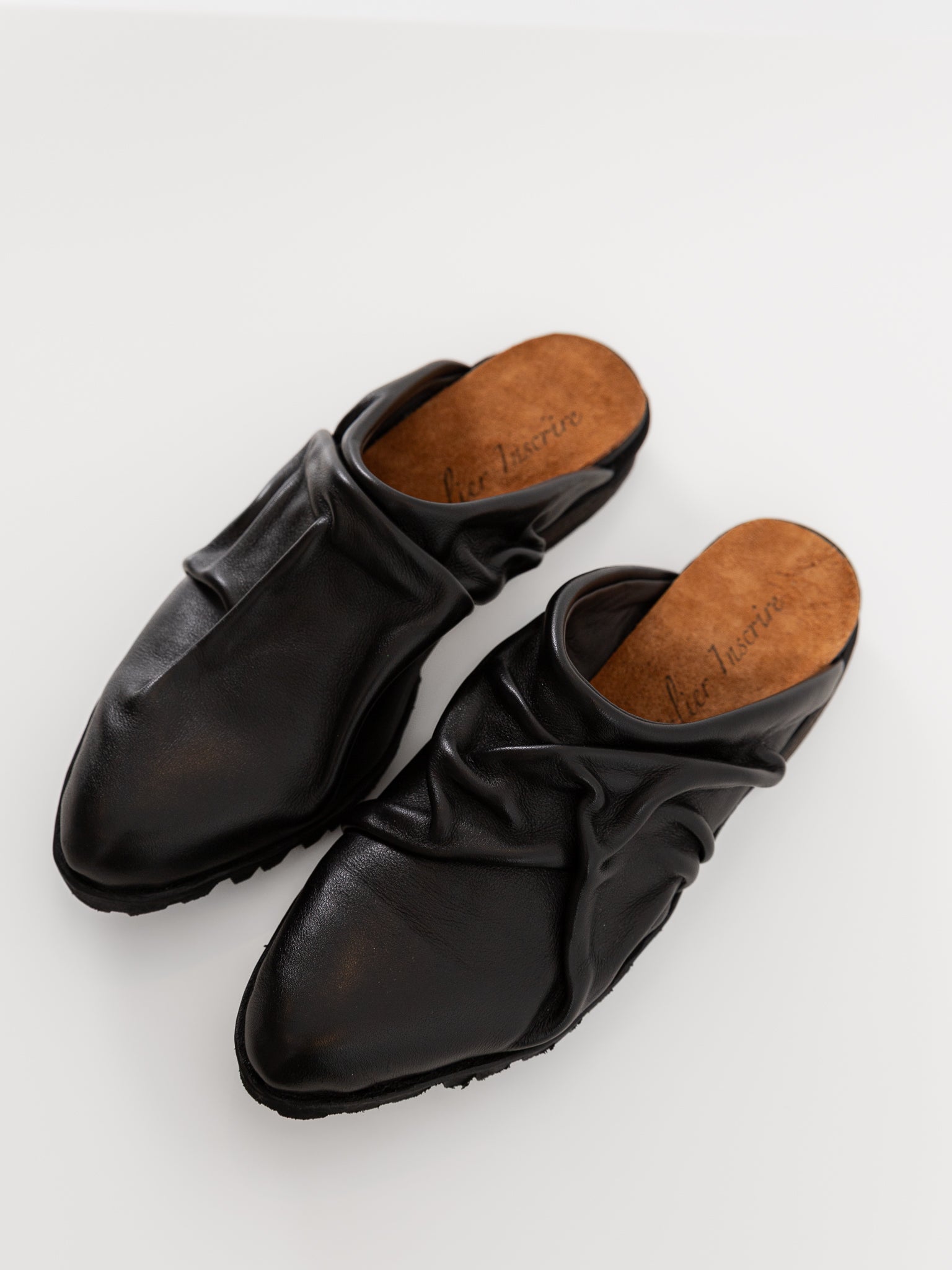 Atelier Inscrire Aeist Shoe in Black - ATELIER INSCRIRE at Worthwhile - shop SHOES