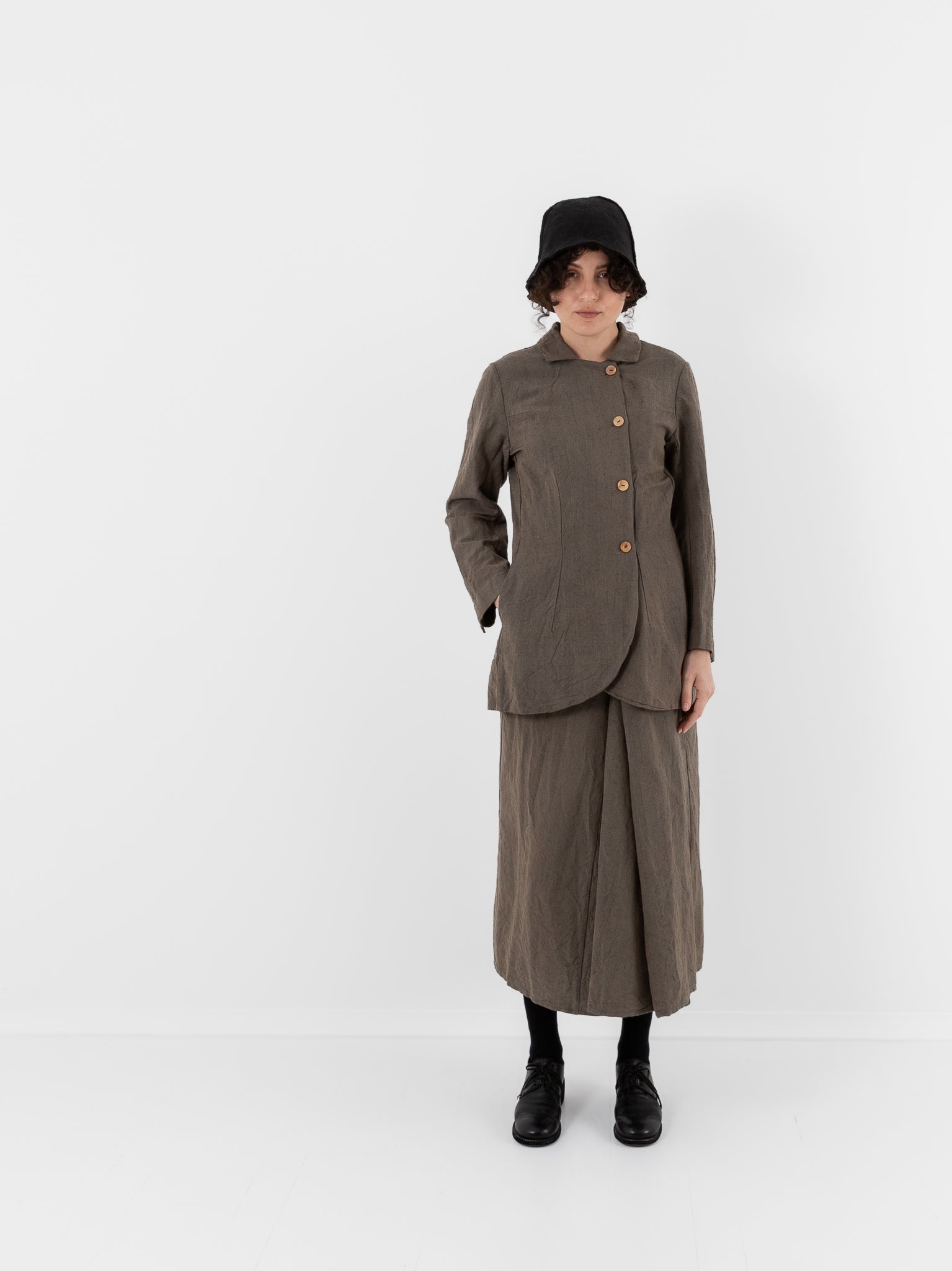 Atelier Suppan Light Jacket 32 in Hand Dye/Green - ATELIER SUPPAN at Worthwhile - shop JACKET