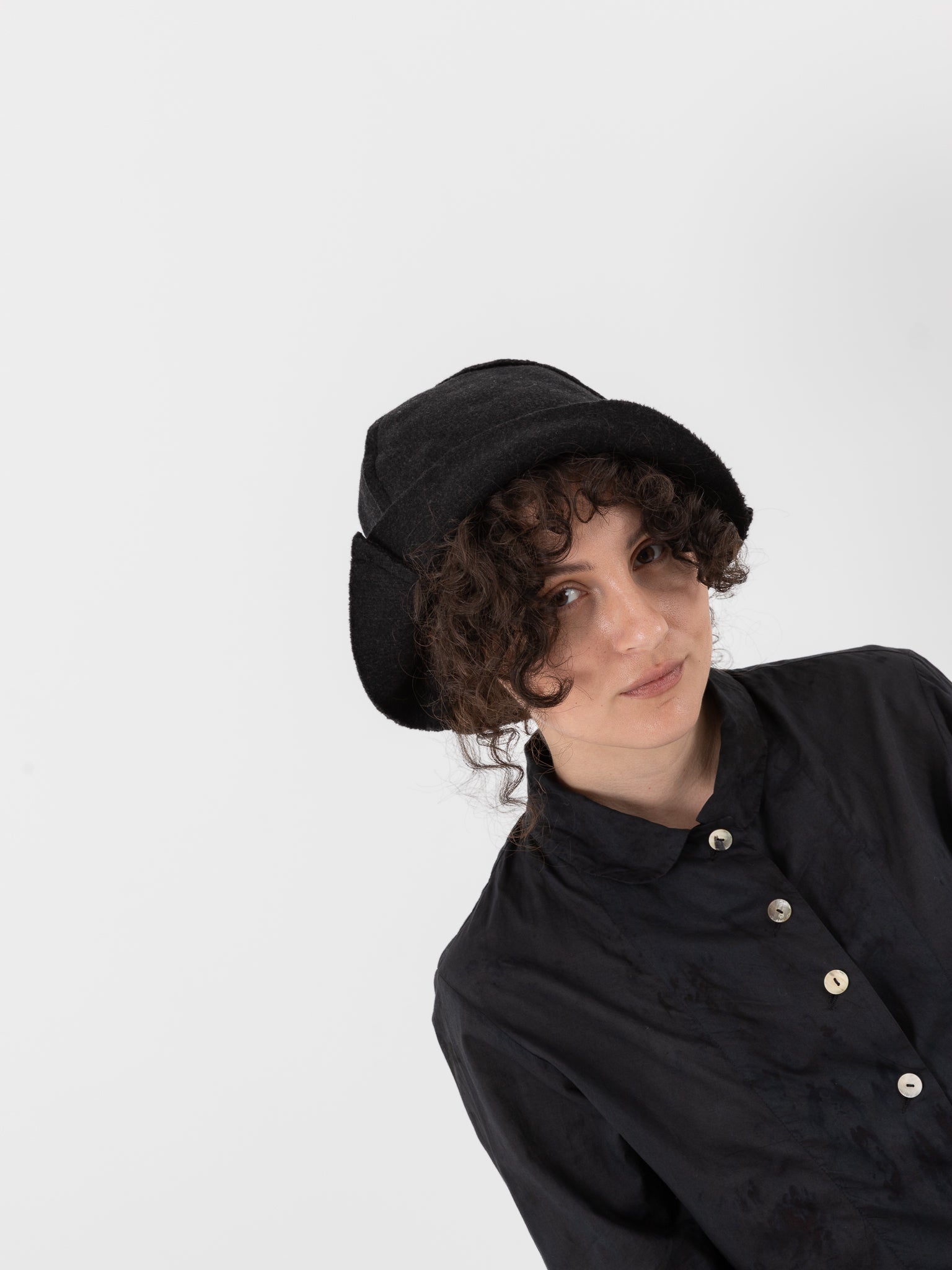 Atelier Suppan Hat 63 in Hand Dye - ATELIER SUPPAN at Worthwhile - shop SCARF