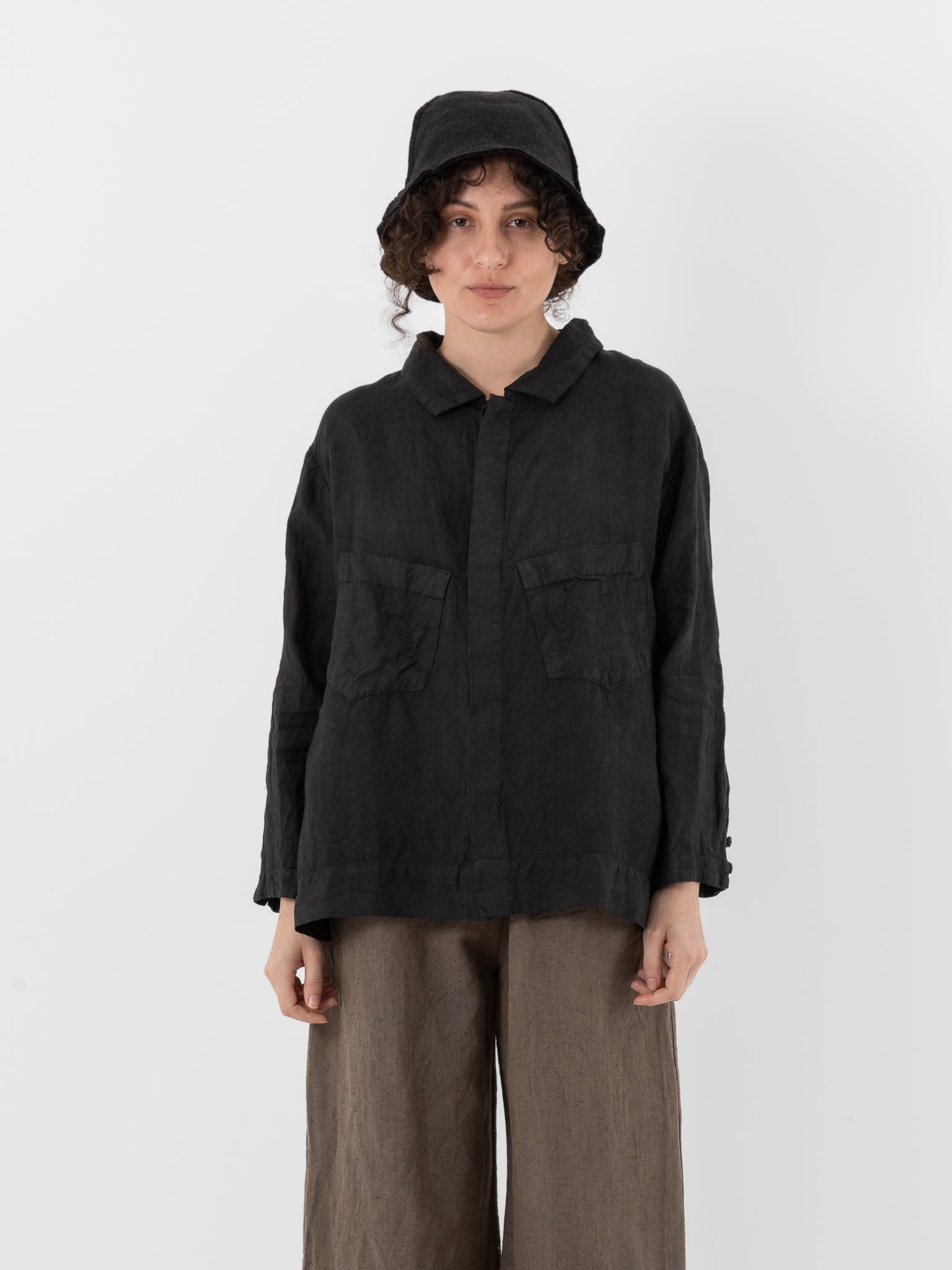 Atelier Suppan Men's Shirt 47 in Hand Dye - ATELIER SUPPAN at Worthwhile - shop TOP