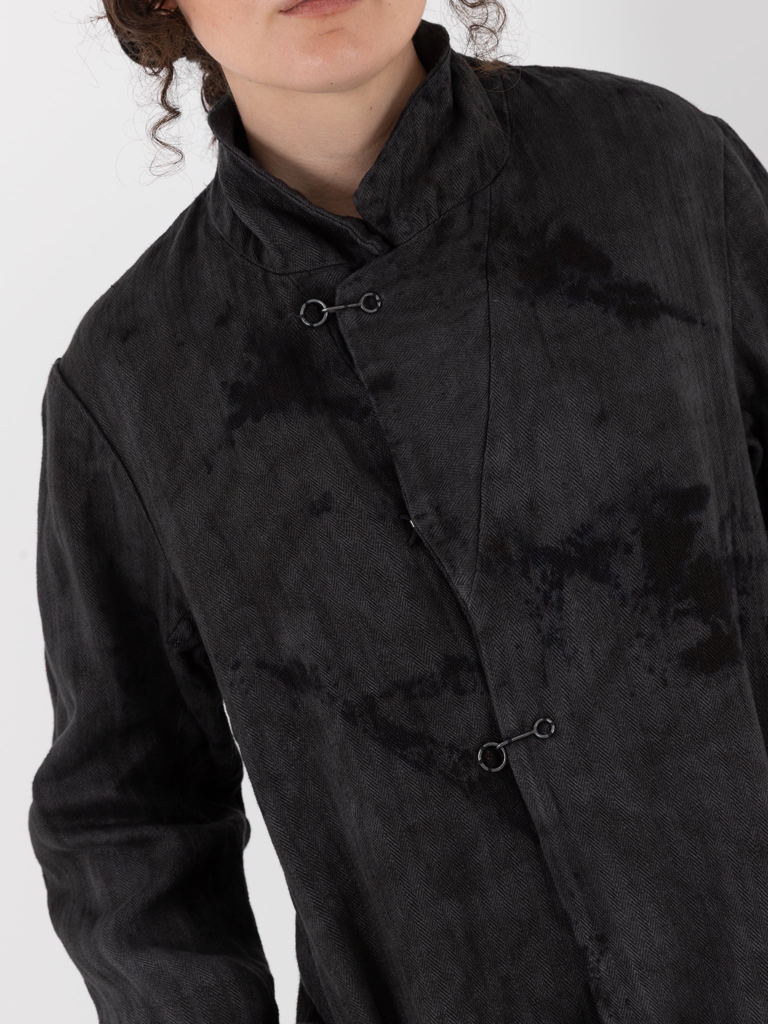 Atelier Suppan Men's Jacket 30 in Hand Dye/Dark - ATELIER SUPPAN at Worthwhile - shop JACKET