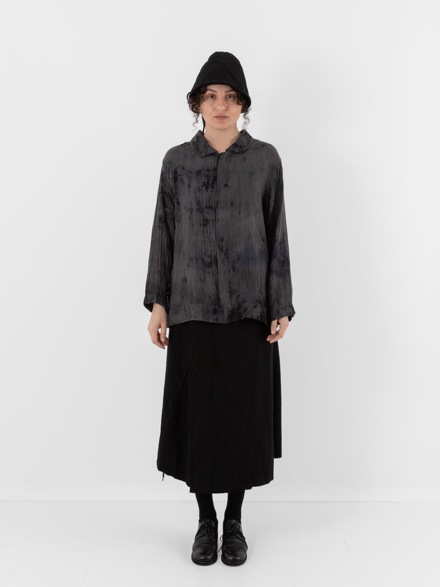 Atelier Suppan Shirt 50 in Hand Dye - ATELIER SUPPAN at Worthwhile - shop TOP