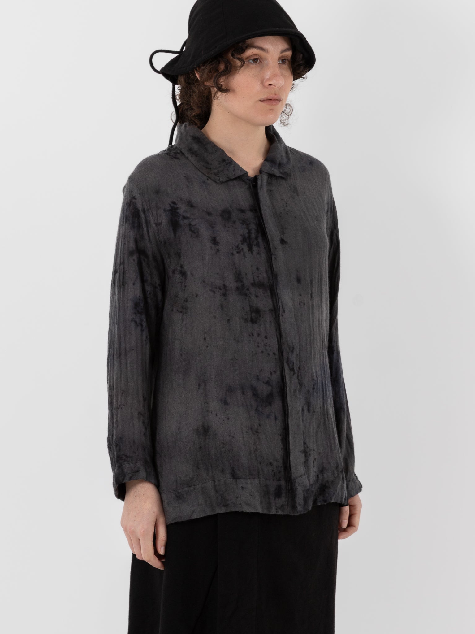 Atelier Suppan Shirt 50 in Hand Dye - ATELIER SUPPAN at Worthwhile - shop TOP