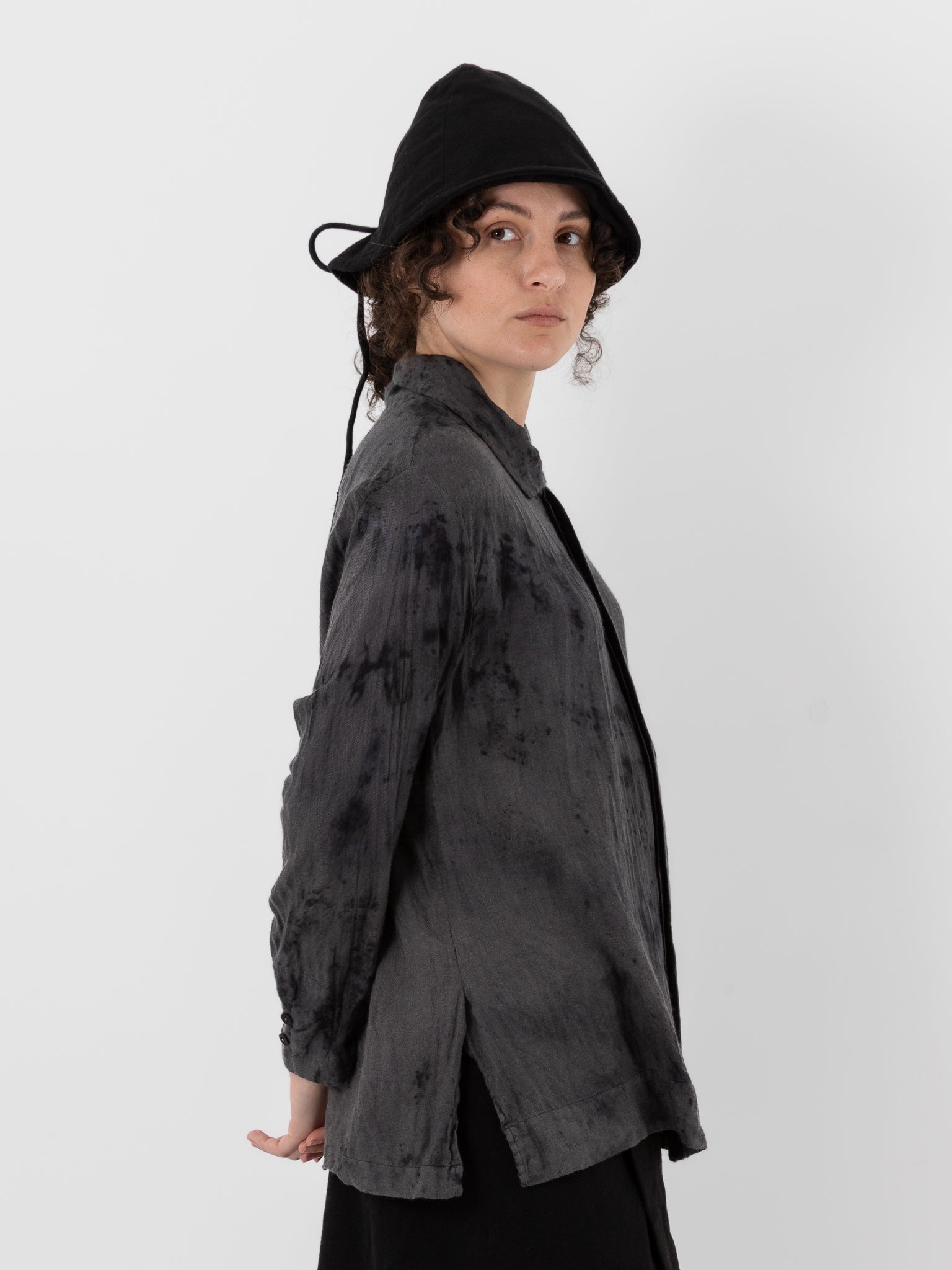 Atelier Suppan Shirt 50 in Hand Dye - ATELIER SUPPAN at Worthwhile - shop TOP