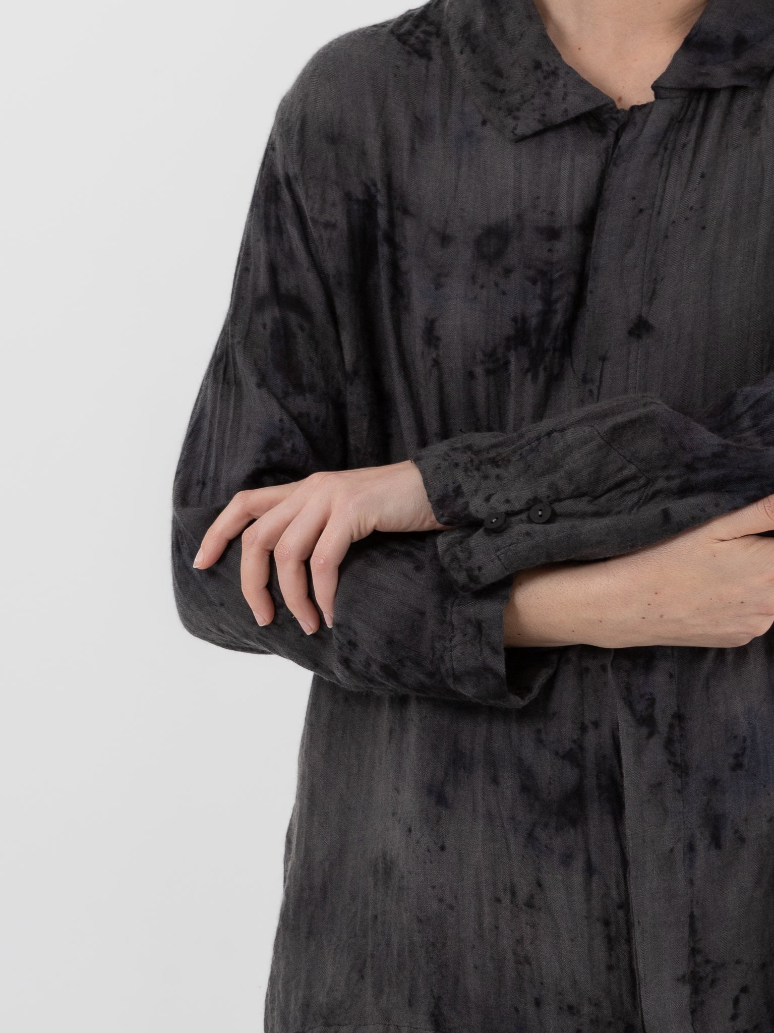 Atelier Suppan Shirt 50 in Hand Dye - ATELIER SUPPAN at Worthwhile - shop TOP