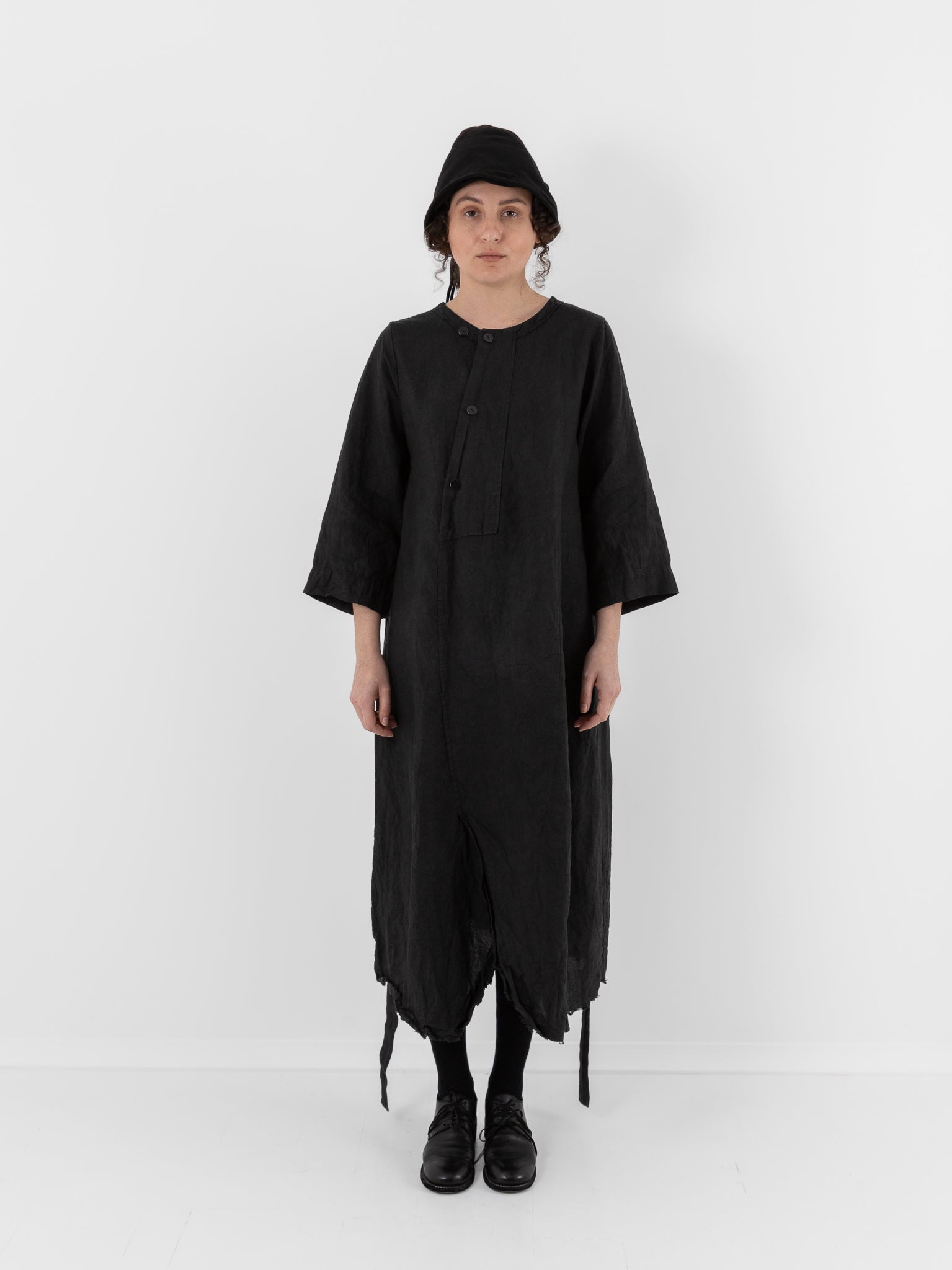 Atelier Suppan Dress 35 in Hand Dye/Dark - ATELIER SUPPAN at Worthwhile - shop DRESS