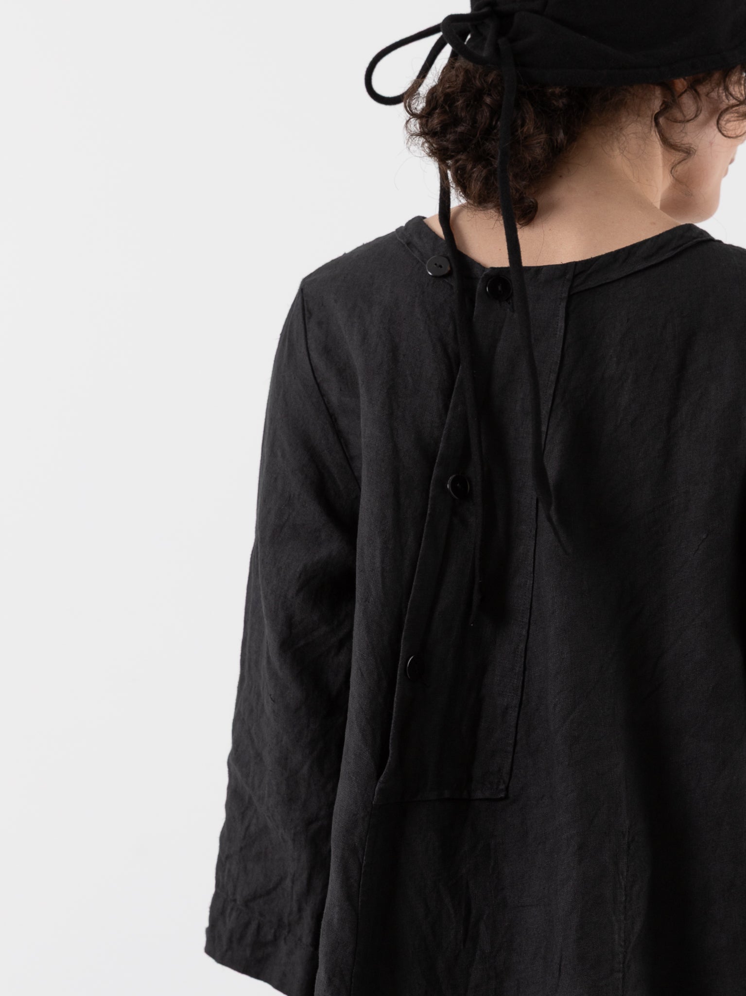 Atelier Suppan Dress 35 in Hand Dye/Dark - ATELIER SUPPAN at Worthwhile - shop DRESS