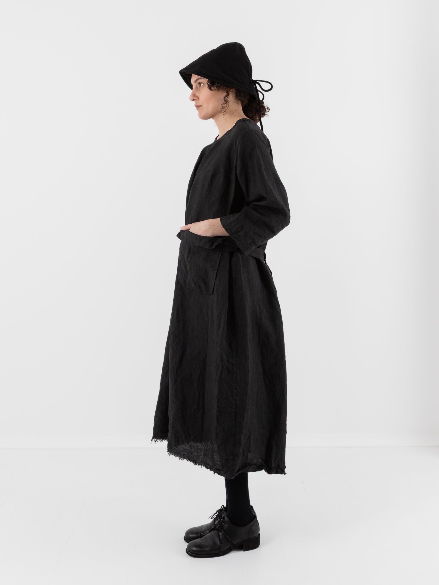 Atelier Suppan Dress 35 in Hand Dye/Dark - ATELIER SUPPAN at Worthwhile - shop DRESS