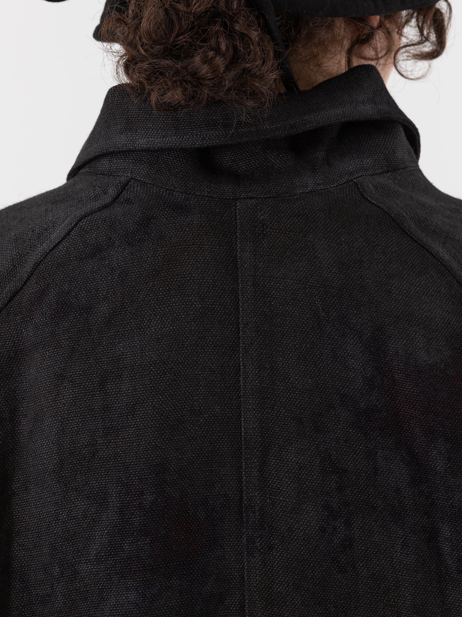 Atelier Suppan Raglan Jacket 29 in Hand Dye/Dark - ATELIER SUPPAN at Worthwhile - shop JACKET