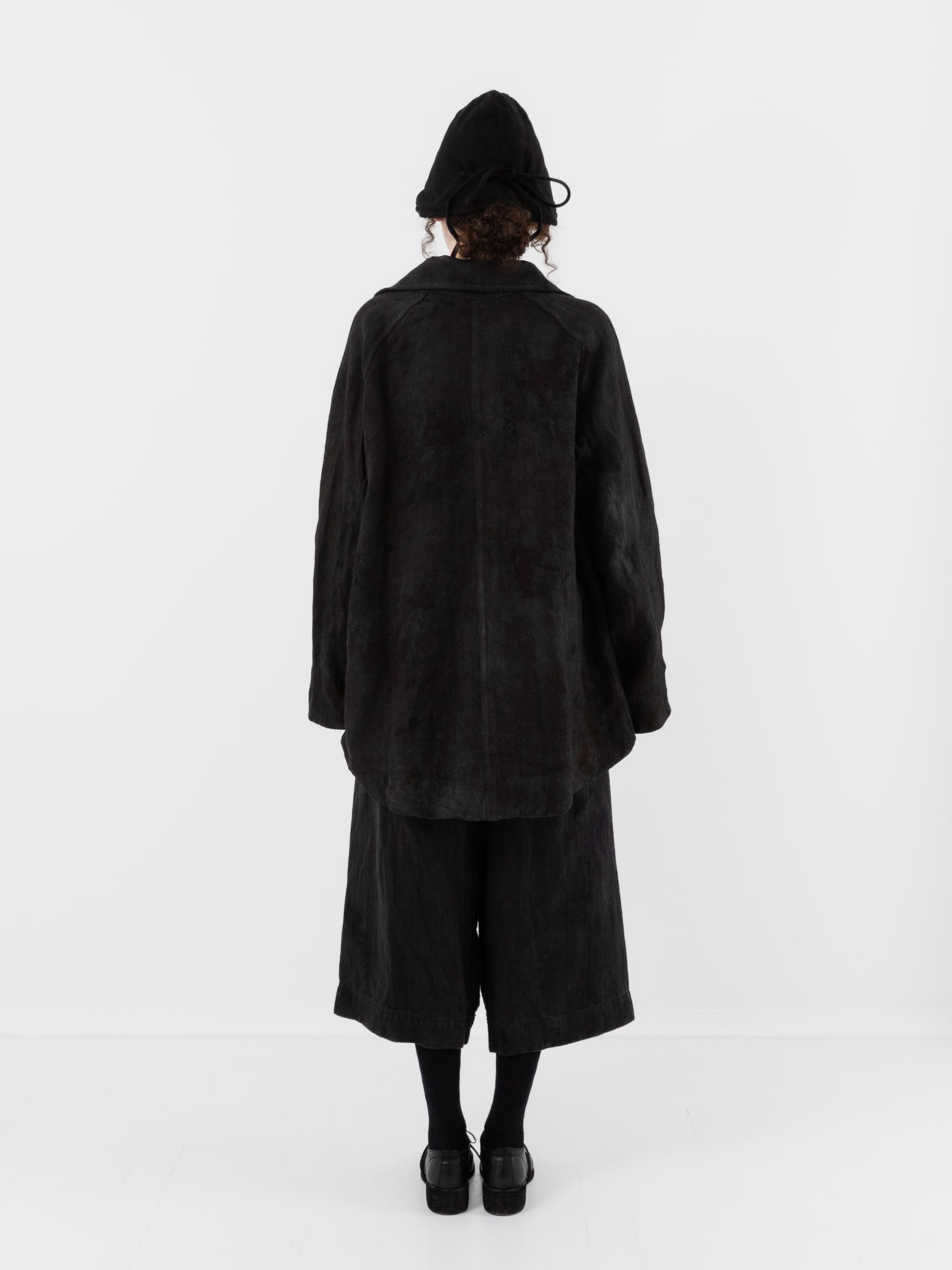 Atelier Suppan Raglan Jacket 29 in Hand Dye/Dark - ATELIER SUPPAN at Worthwhile - shop JACKET