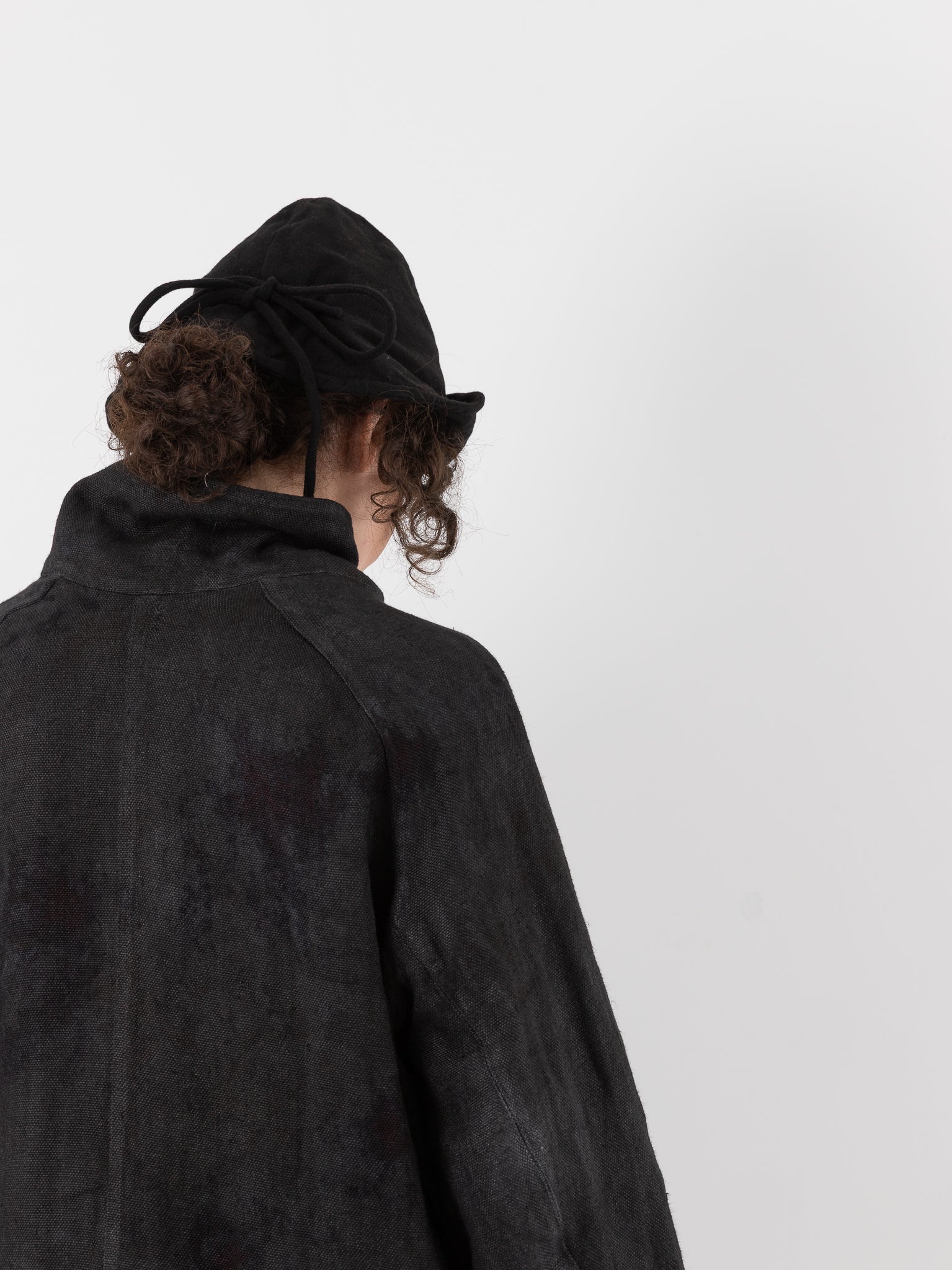 Atelier Suppan Raglan Jacket 29 in Hand Dye/Dark - ATELIER SUPPAN at Worthwhile - shop JACKET