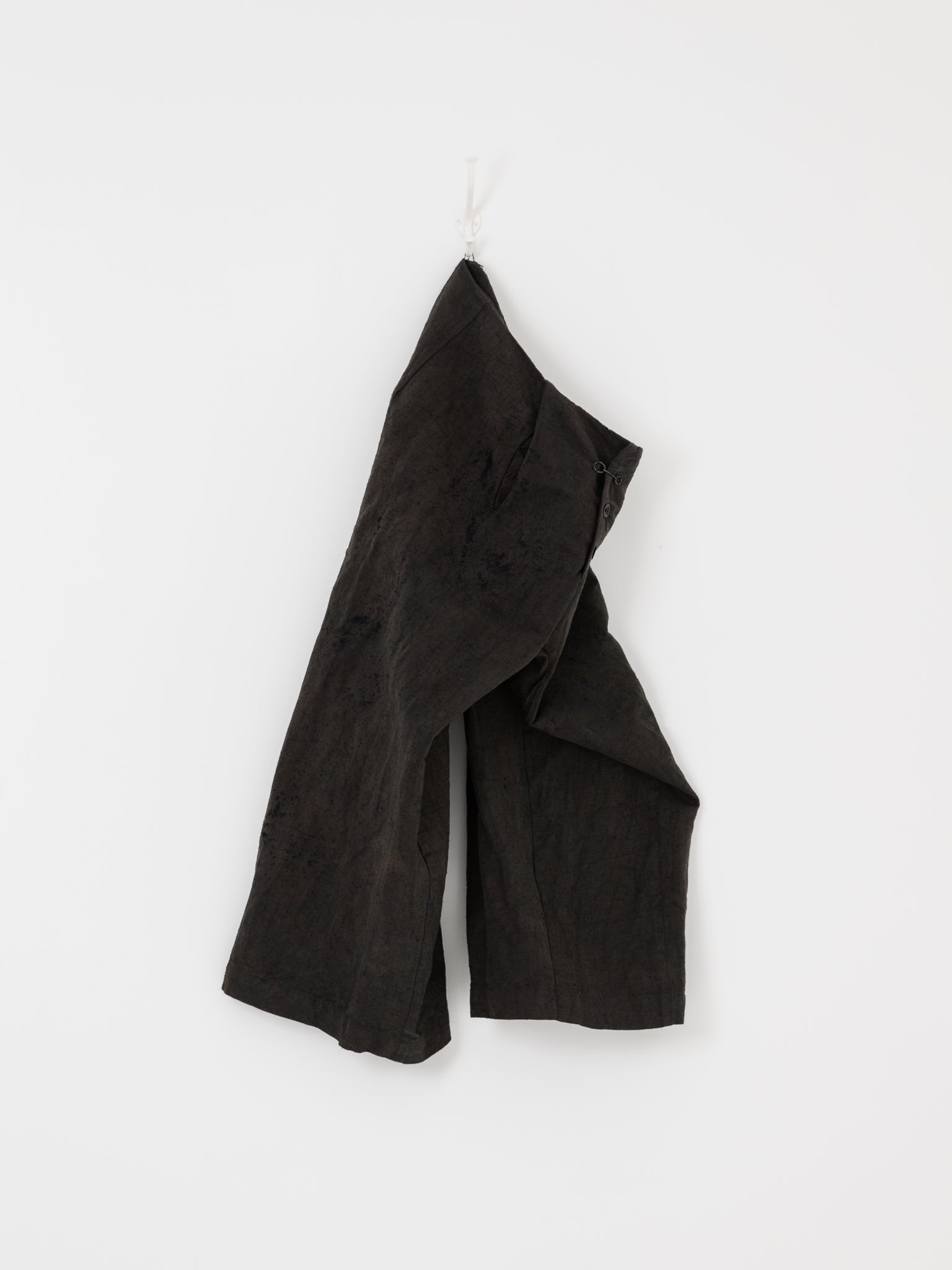 Atelier Suppan Round Hook Trousers 09 in Blue Green - ATELIER SUPPAN at Worthwhile - shop PANT