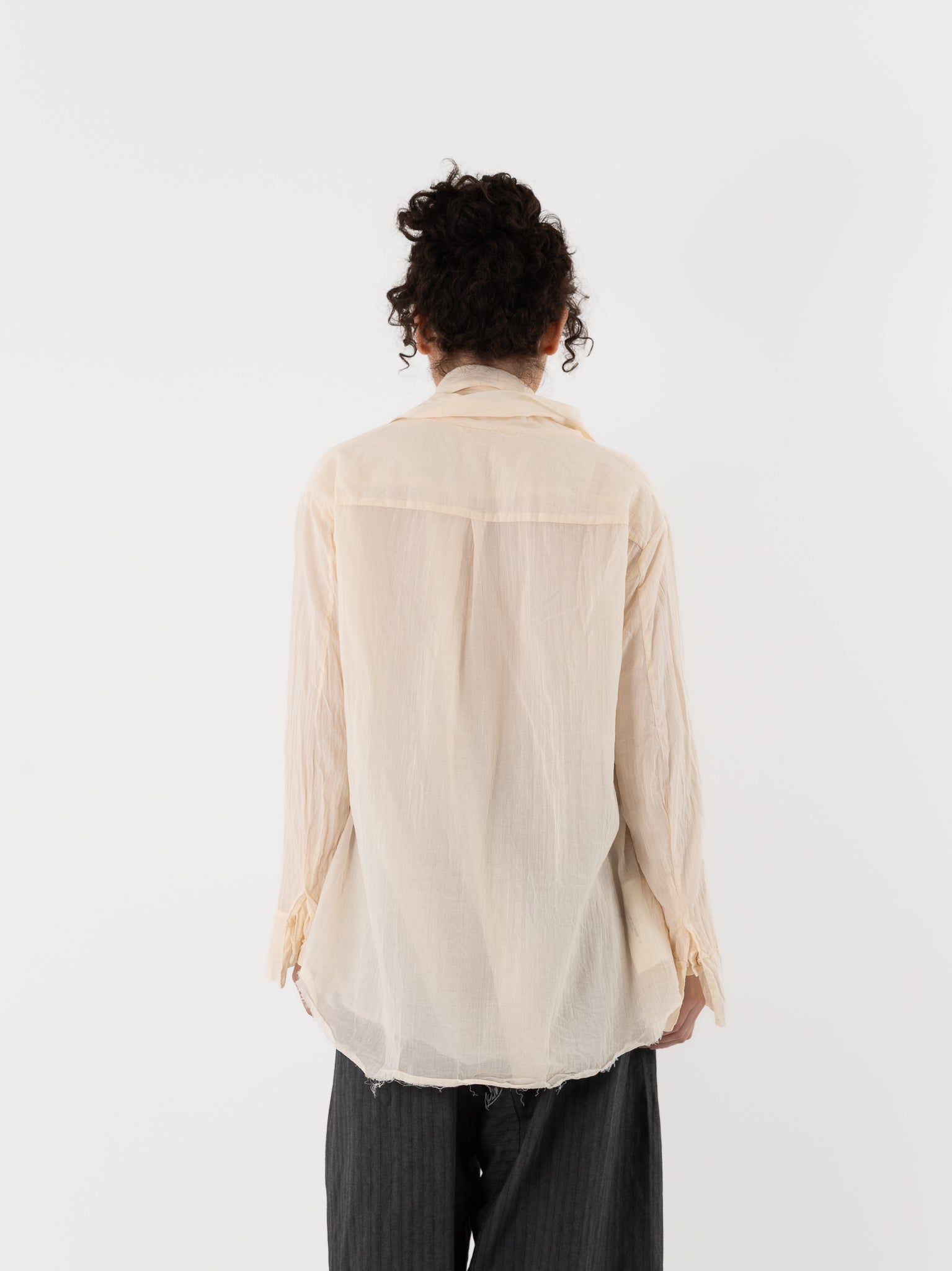 Atelier Suppan Shirt 52 in Off White - ATELIER SUPPAN at Worthwhile - shop JACKET