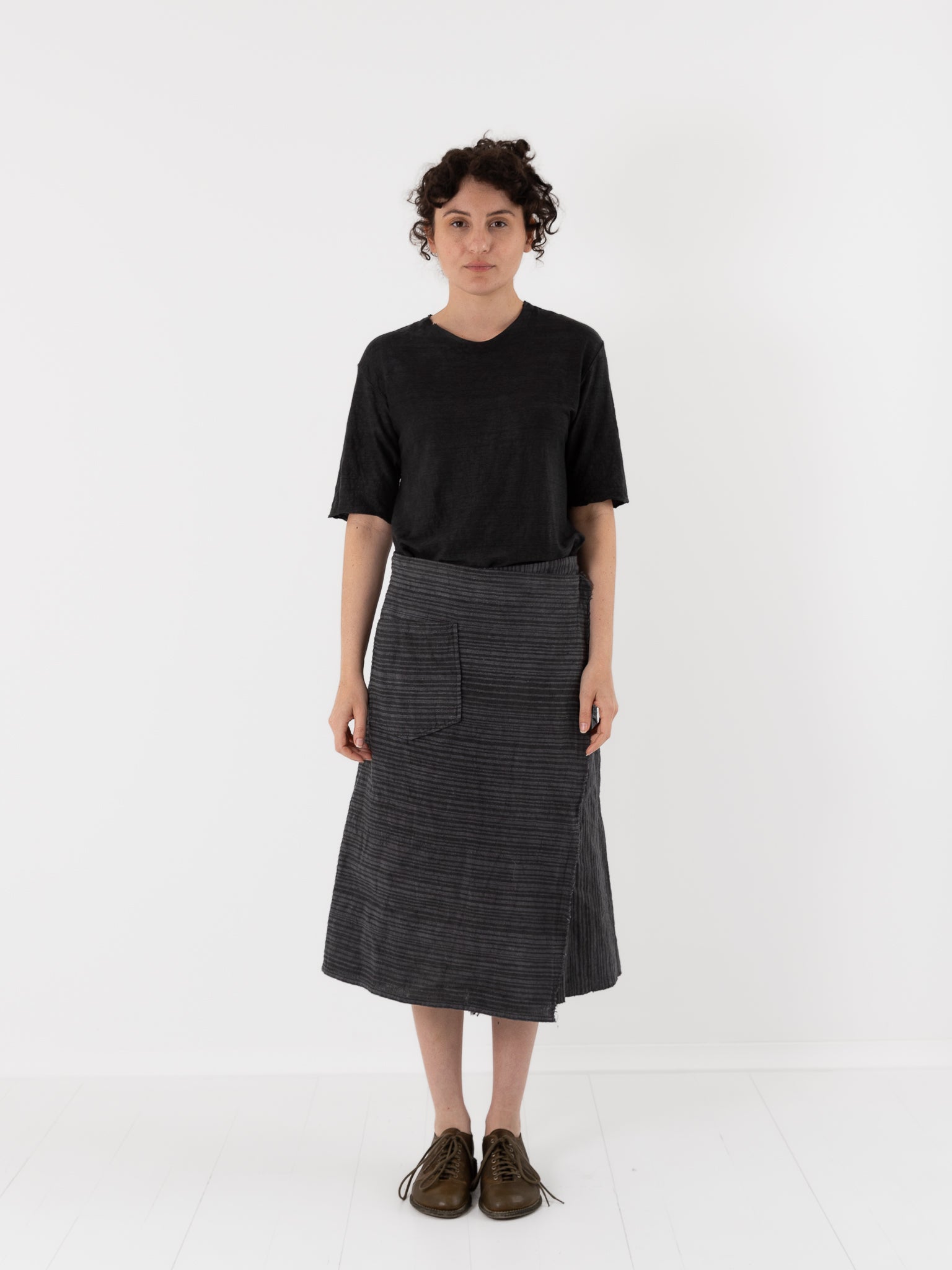 Atelier Suppan Handwoven Apron Skirt 50 - ATELIER SUPPAN at Worthwhile - shop SKIRT