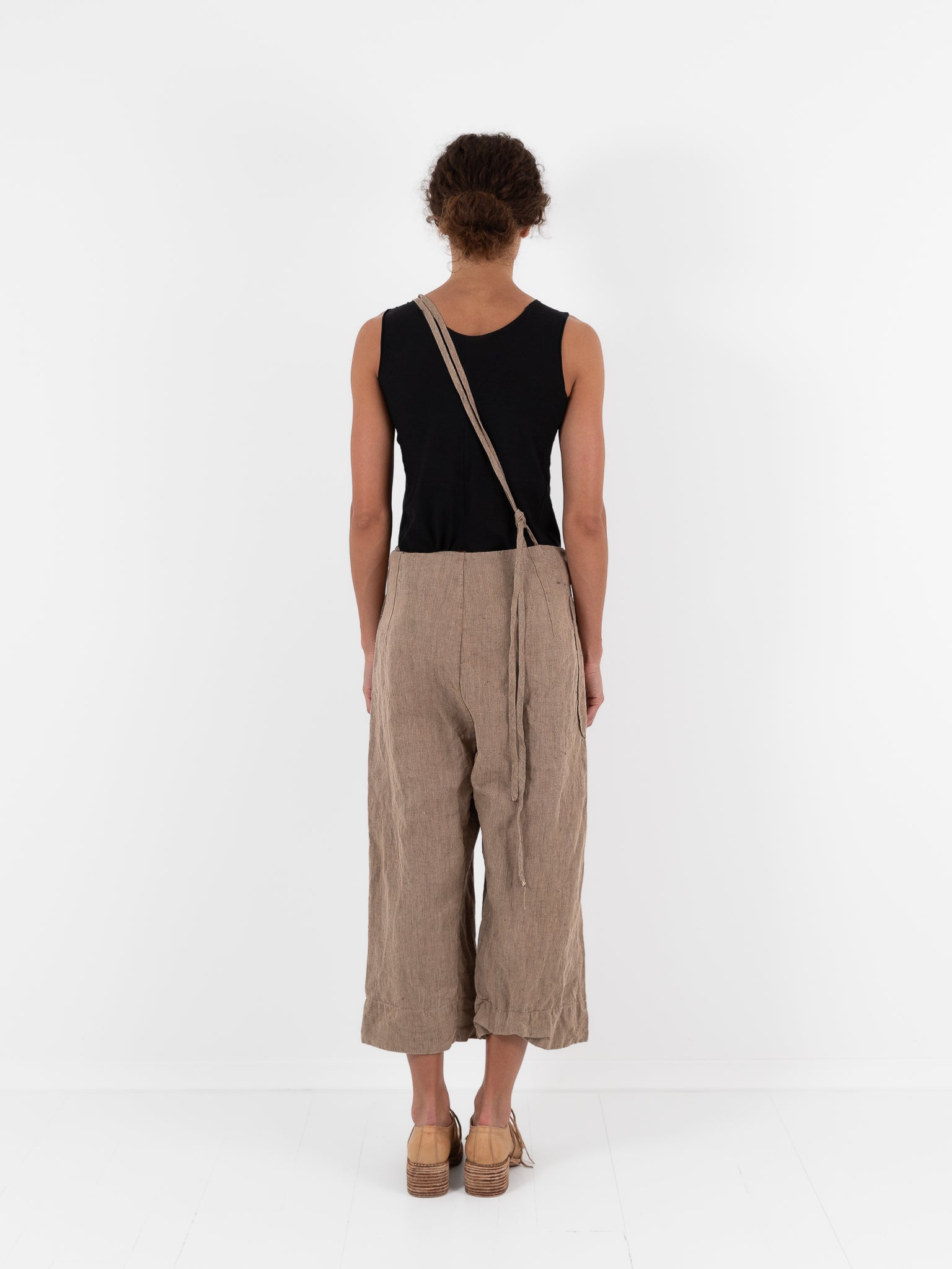 Atelier Suppan Round Hook Trousers 61 in Light - ATELIER SUPPAN at Worthwhile - shop PANT