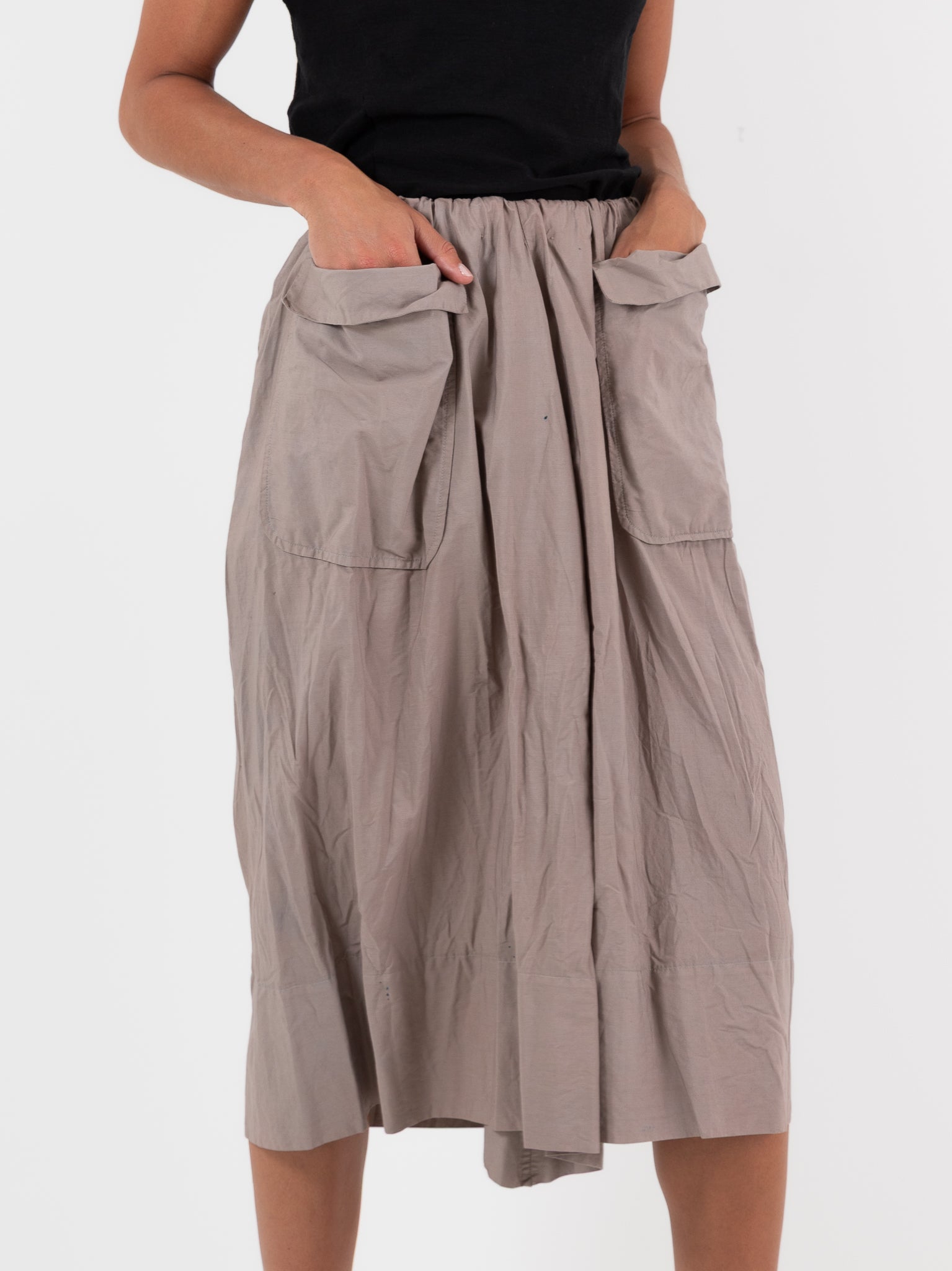 Atelier Suppan Skirt 57 in Tea Dye - ATELIER SUPPAN at Worthwhile - shop SKIRT