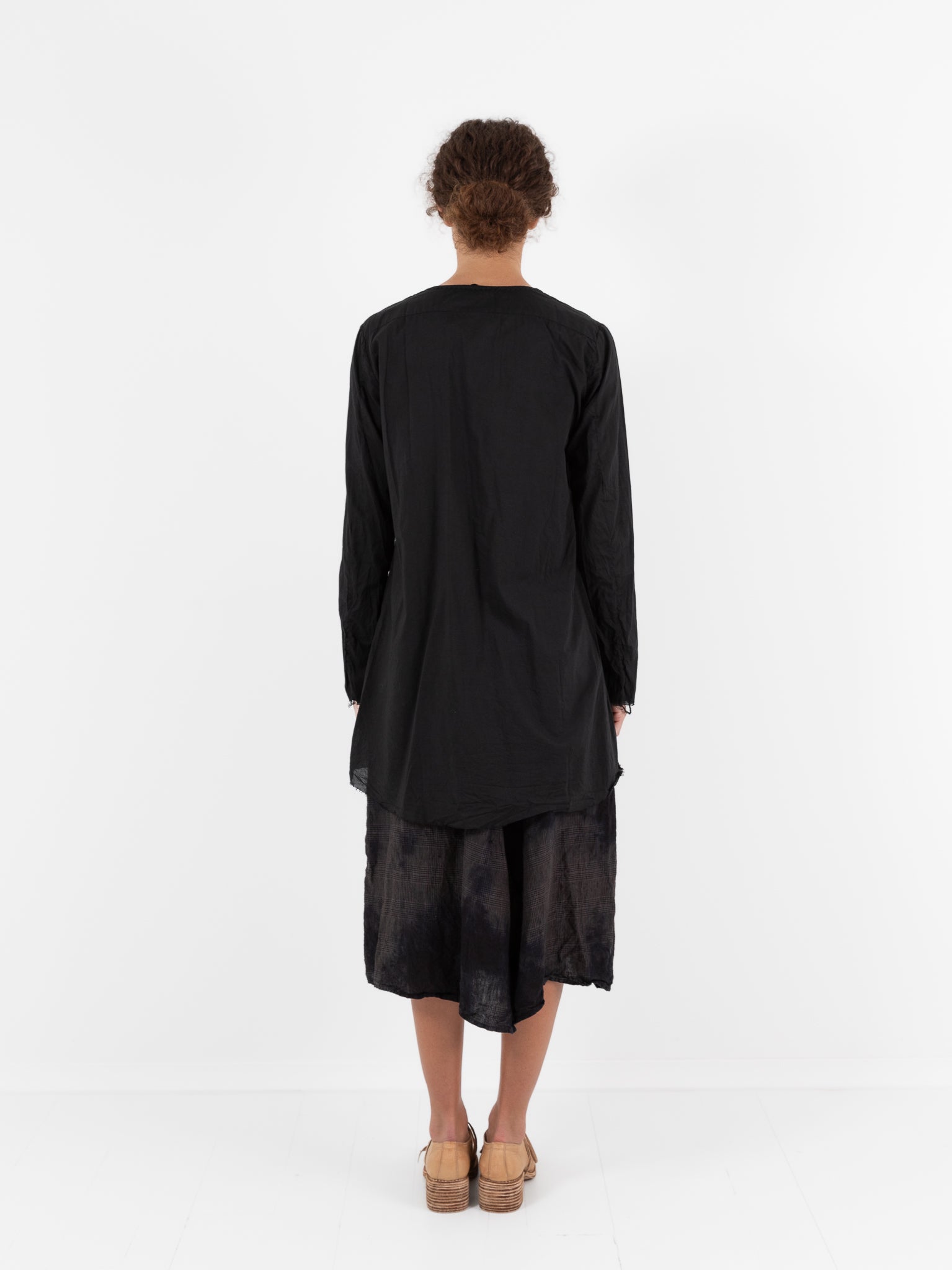 Atelier Suppan Front Pocket Shirt 36 in Dark - ATELIER SUPPAN at Worthwhile - shop TOP