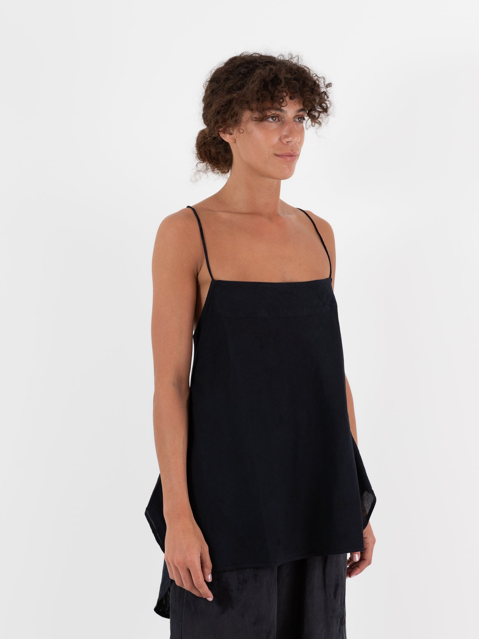 Atelier Suppan Camisole Top 44 in Dark - ATELIER SUPPAN at Worthwhile - shop TOP