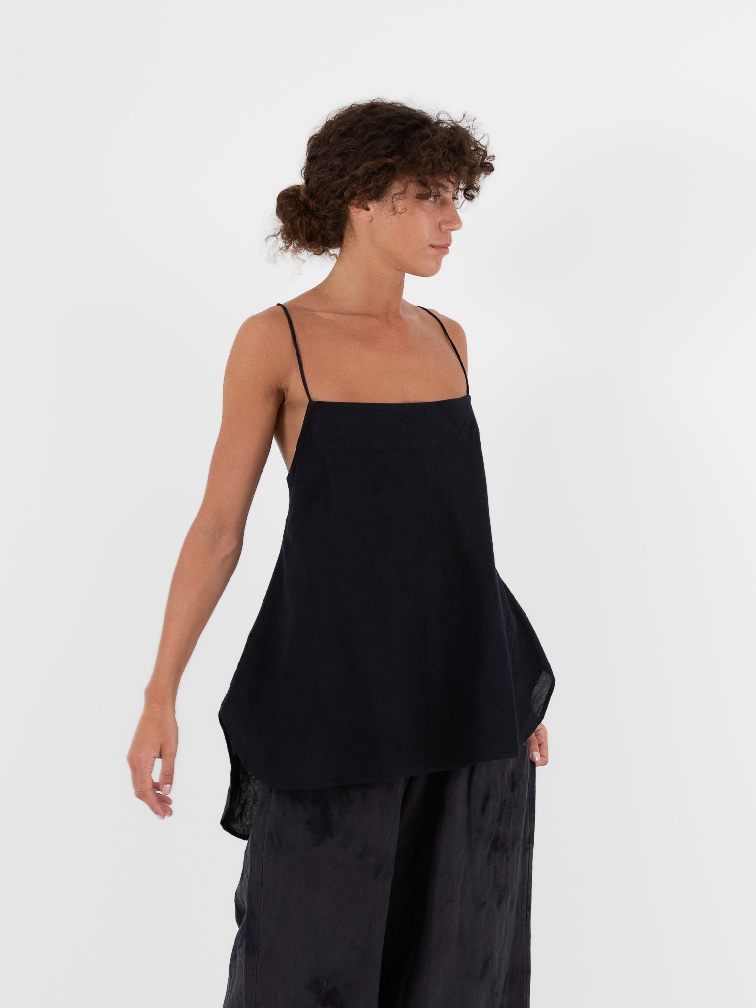 Atelier Suppan Camisole Top 44 in Dark - ATELIER SUPPAN at Worthwhile - shop TOP