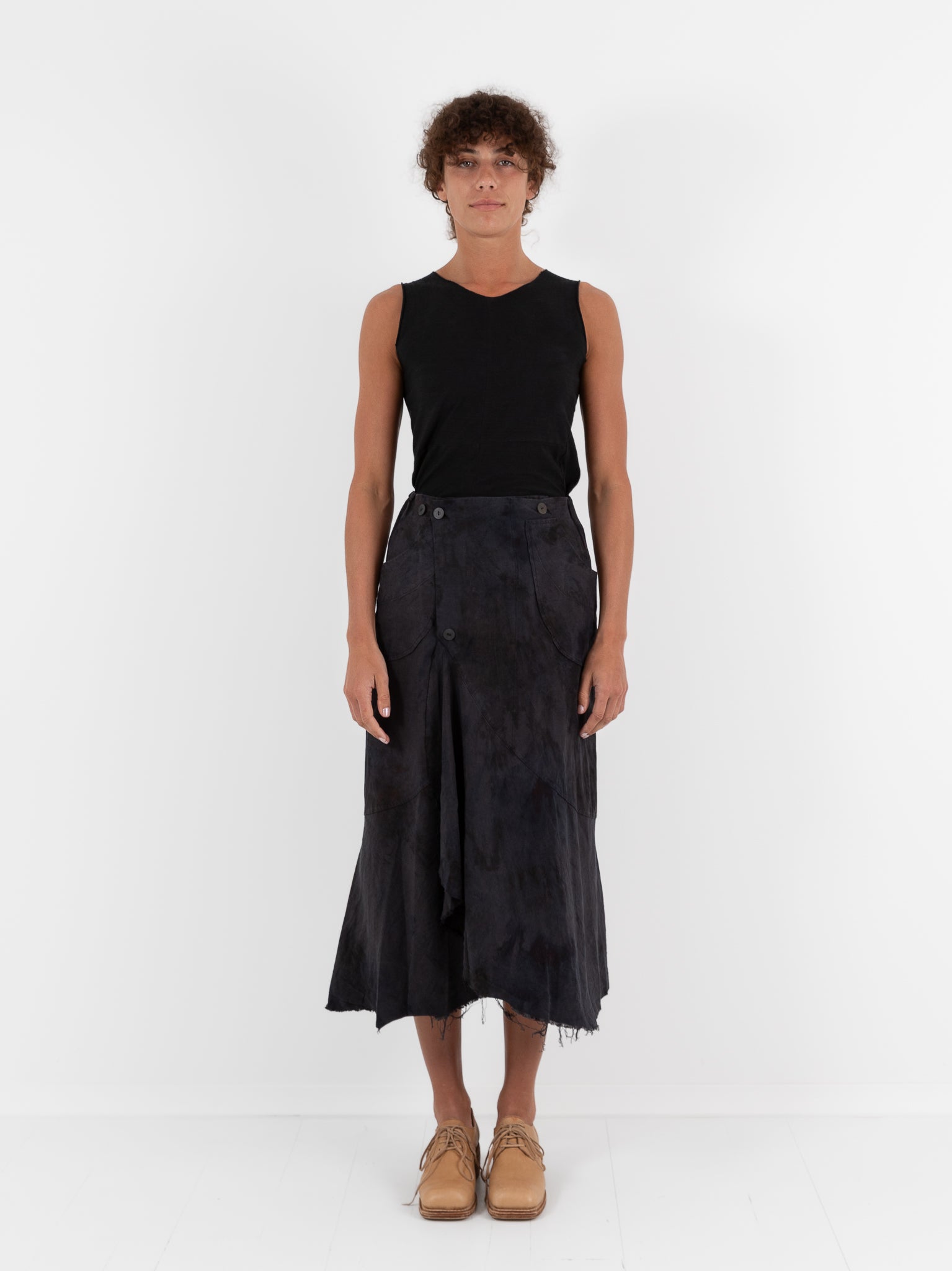 Atelier Suppan Skirt 54 in Dark - ATELIER SUPPAN at Worthwhile - shop SKIRT