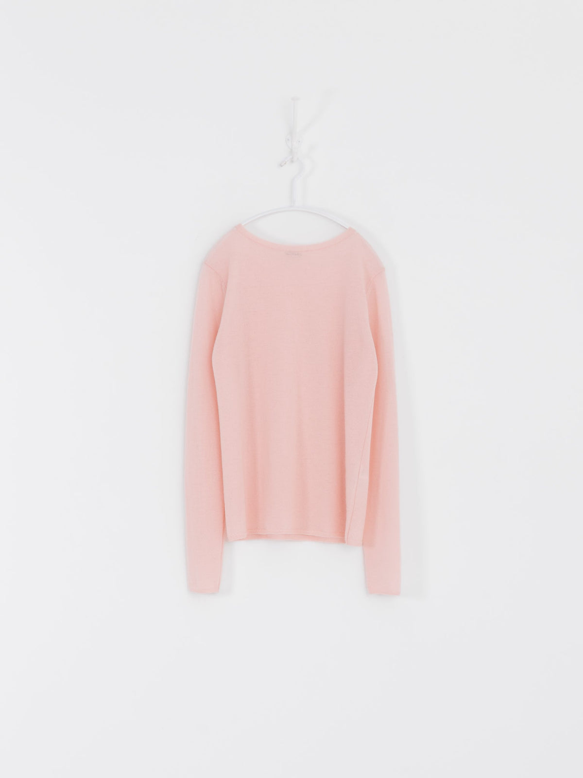 Auralee High Gauge Cashmere Pullover in Light Pink - AURALEE at Worthwhile - shop CARDIGAN