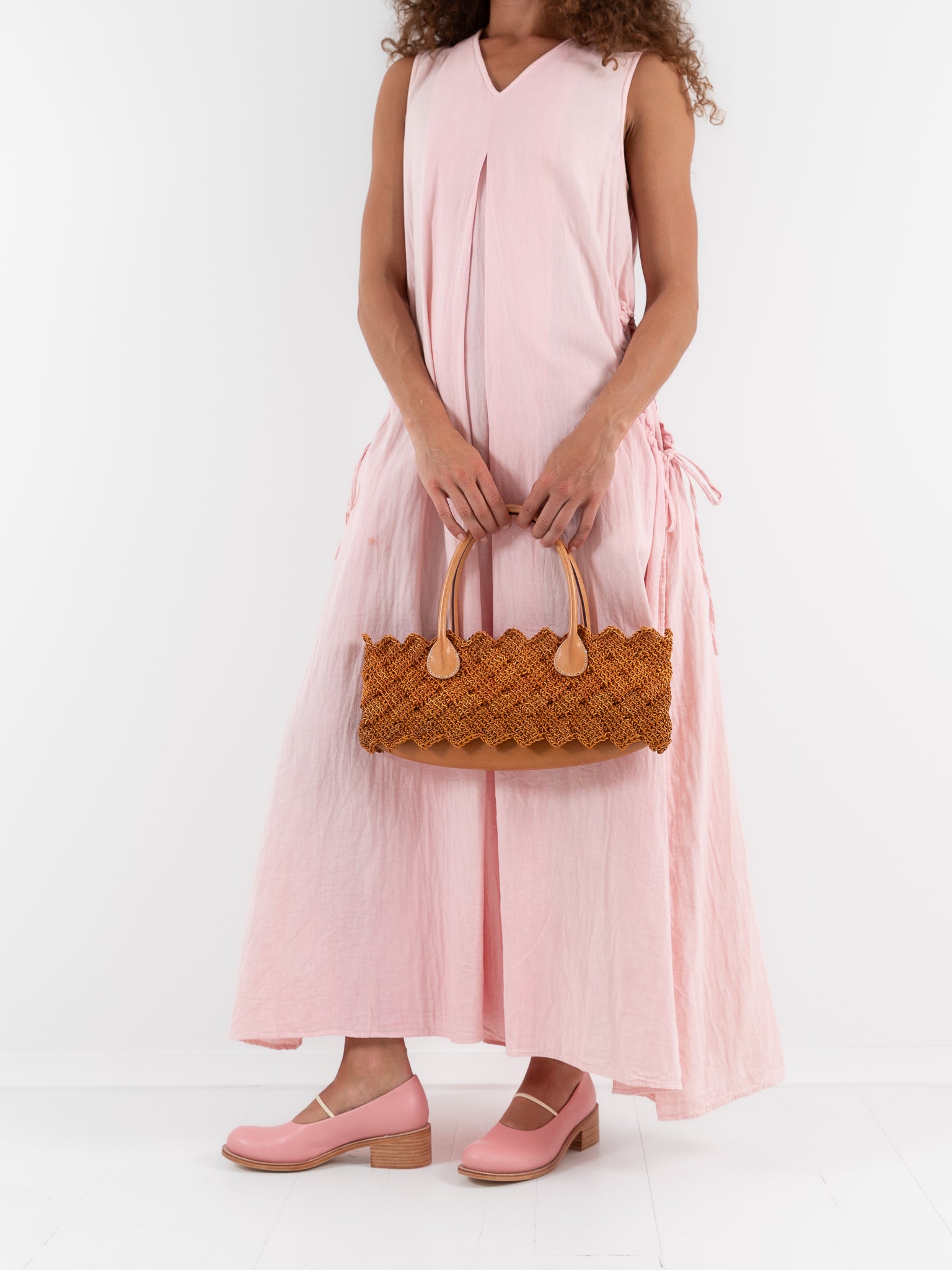 The Backward Vendor Weaver Pouch in Natural - THE BACKWARD VENDOR at Worthwhile - shop BAG