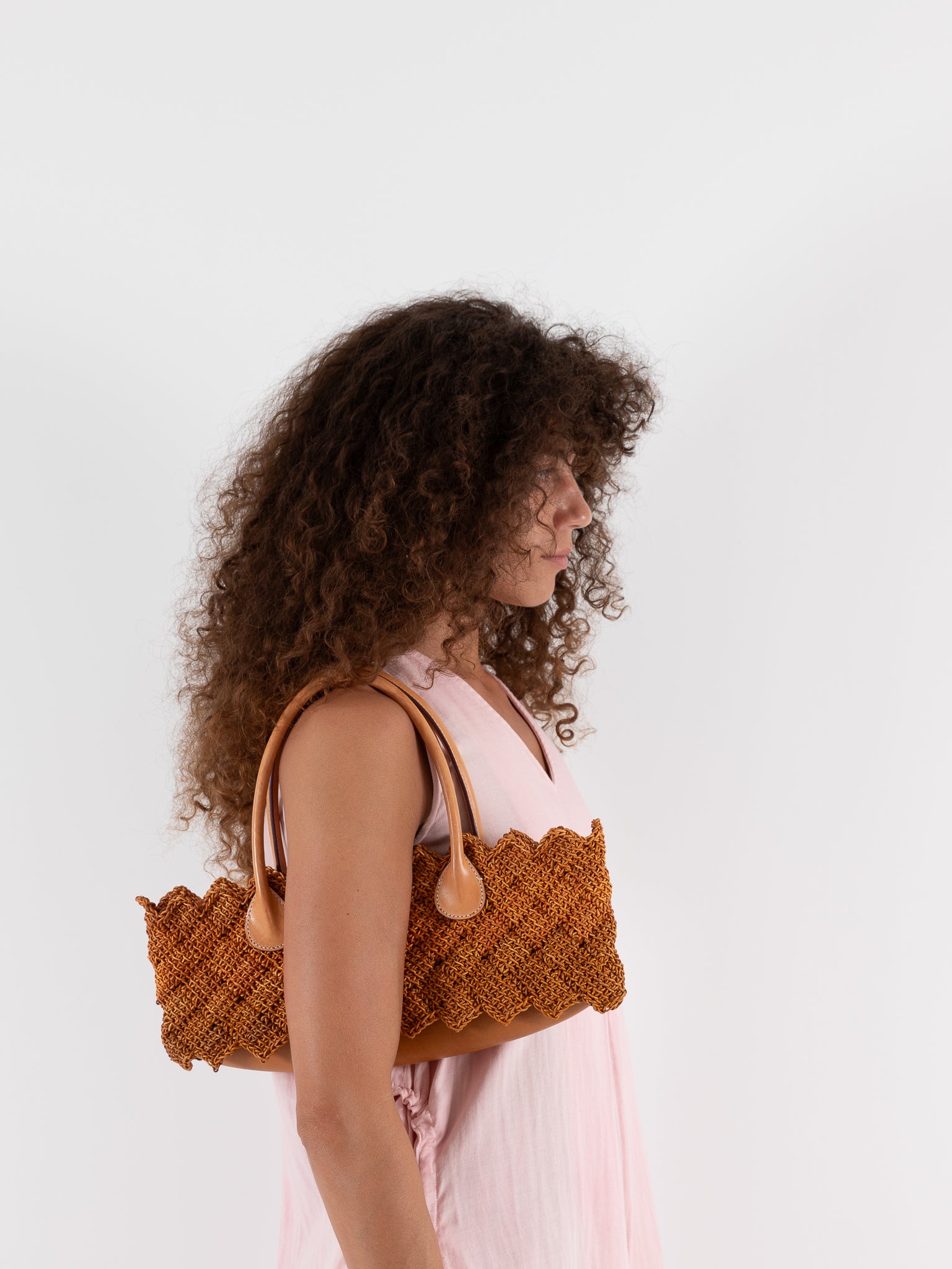 The Backward Vendor Weaver Pouch in Natural - THE BACKWARD VENDOR at Worthwhile - shop BAG