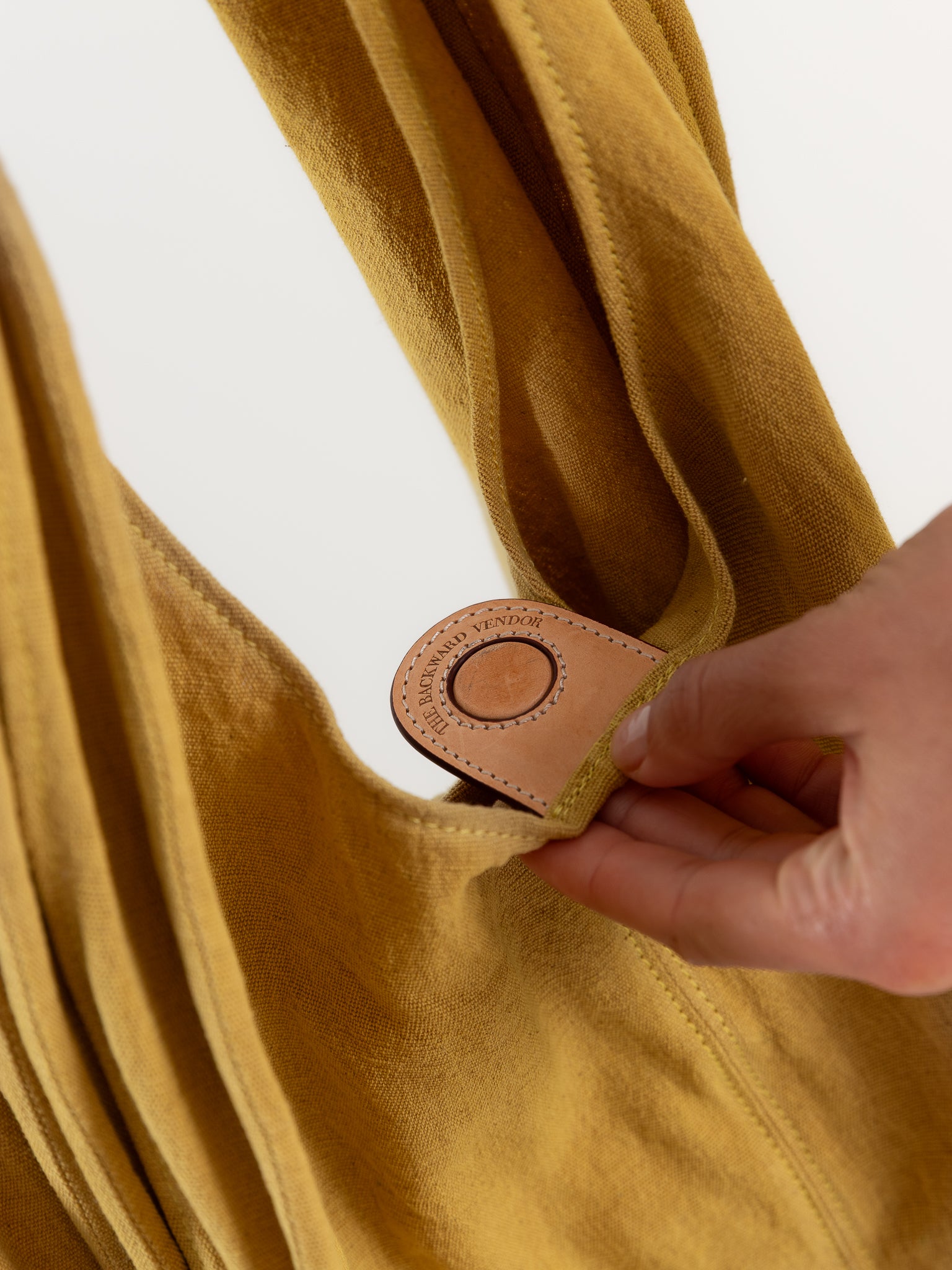 The Backward Vendor Crossbody Jellyfish Bag in Marigold - THE BACKWARD VENDOR at Worthwhile - shop BAG