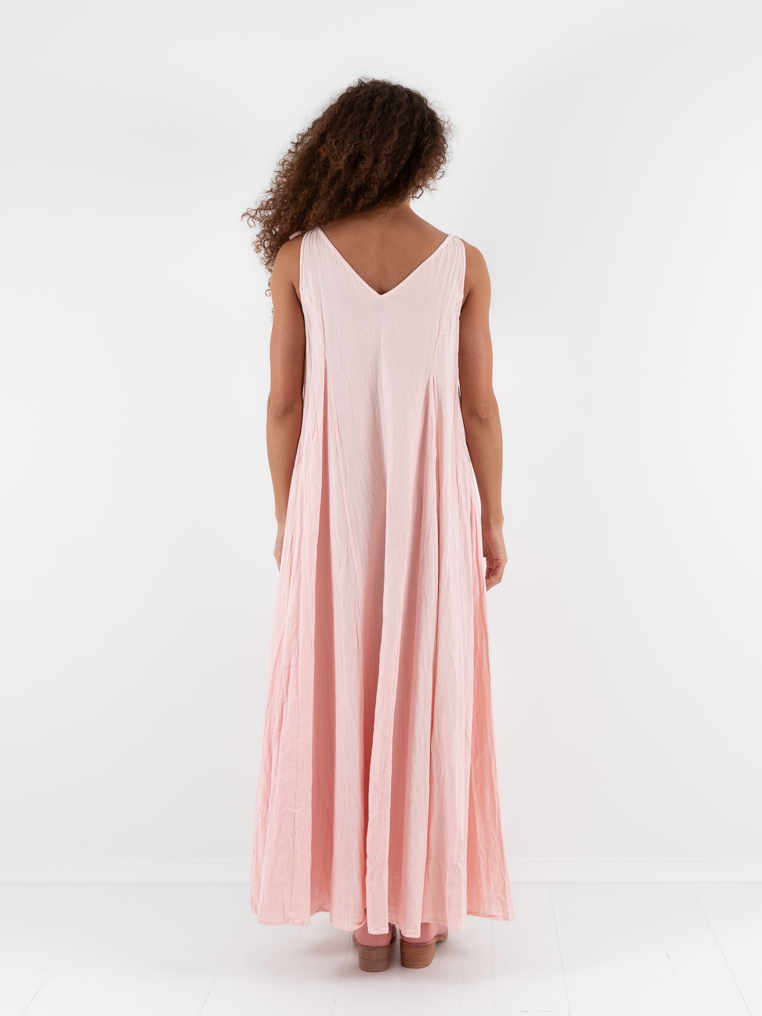 The Backward Vendor Tent Dress in Avocado - THE BACKWARD VENDOR at Worthwhile - shop DRESS