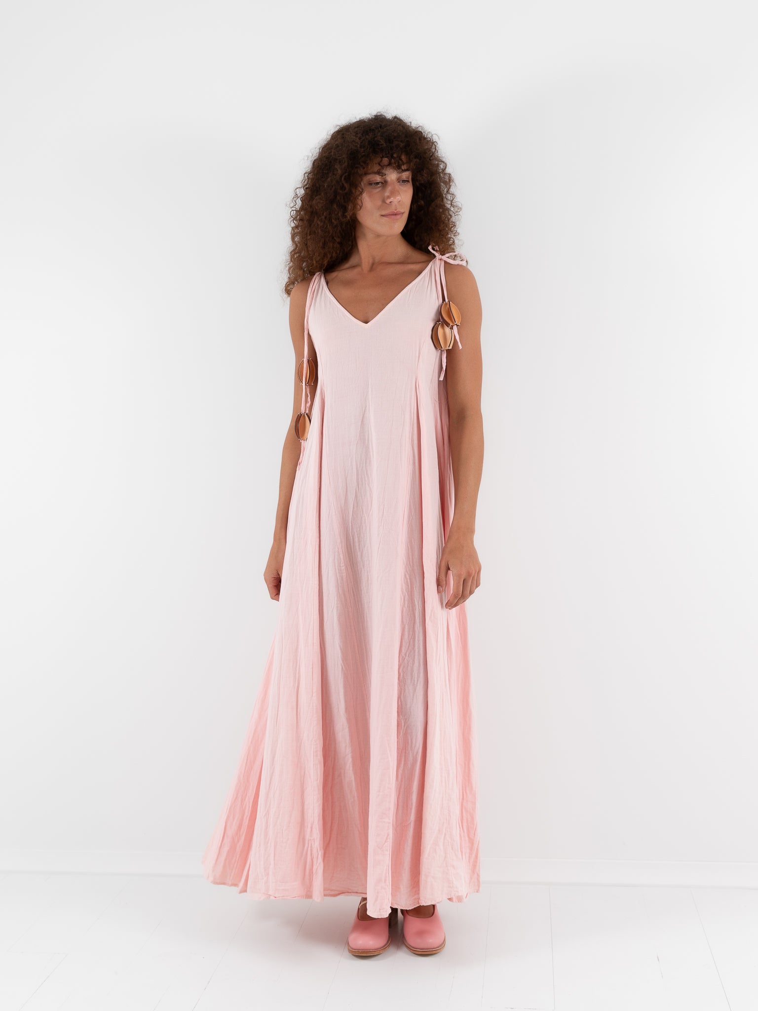 The Backward Vendor Tent Dress in Avocado - THE BACKWARD VENDOR at Worthwhile - shop DRESS