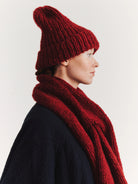 Casey Casey Softy Marled Beanie in Red - CASEY CASEY at Worthwhile - shop HAT