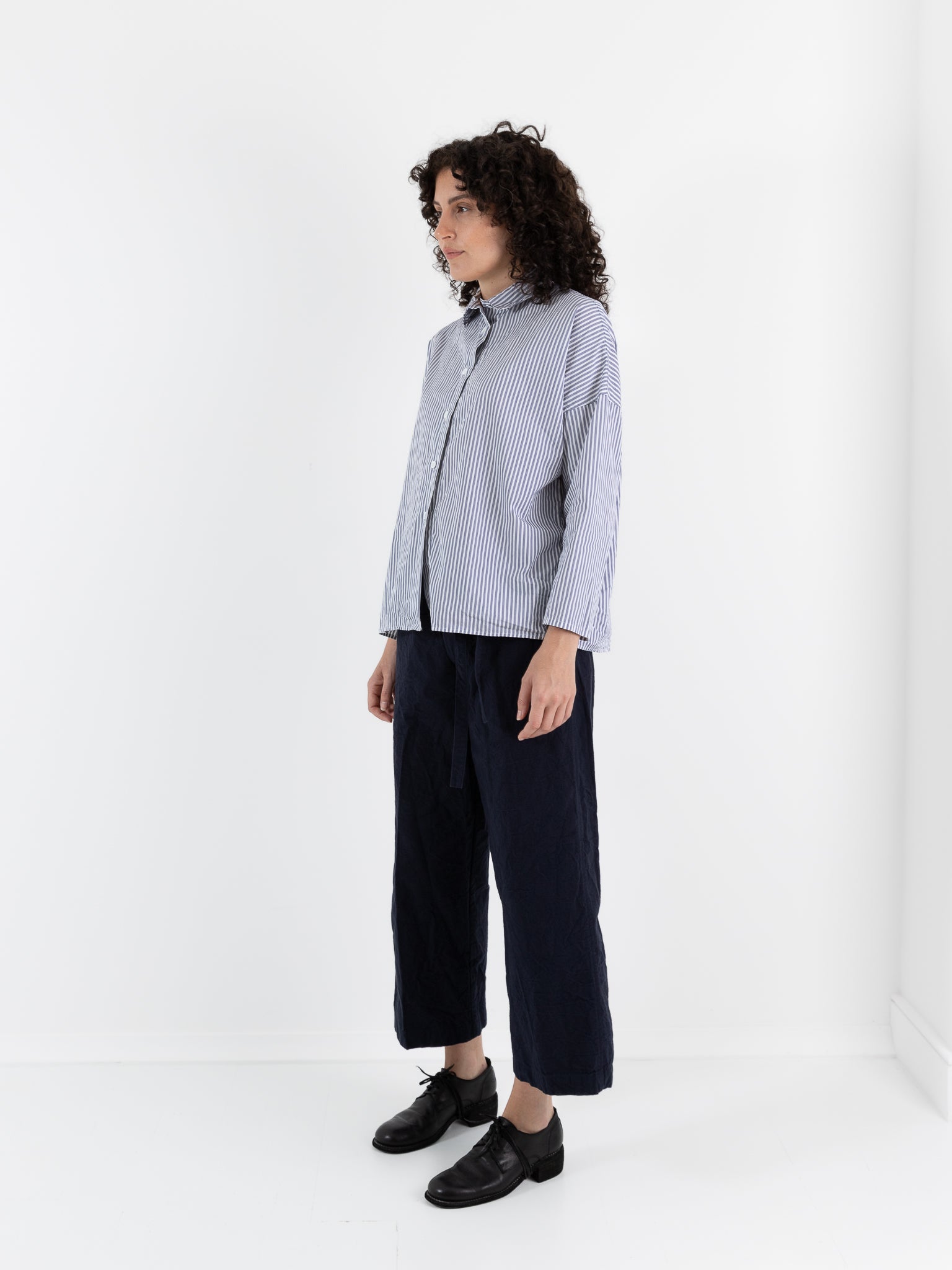 Bergfabel Tina Shirt in Stripe - BERGFABEL at Worthwhile - shop TOP