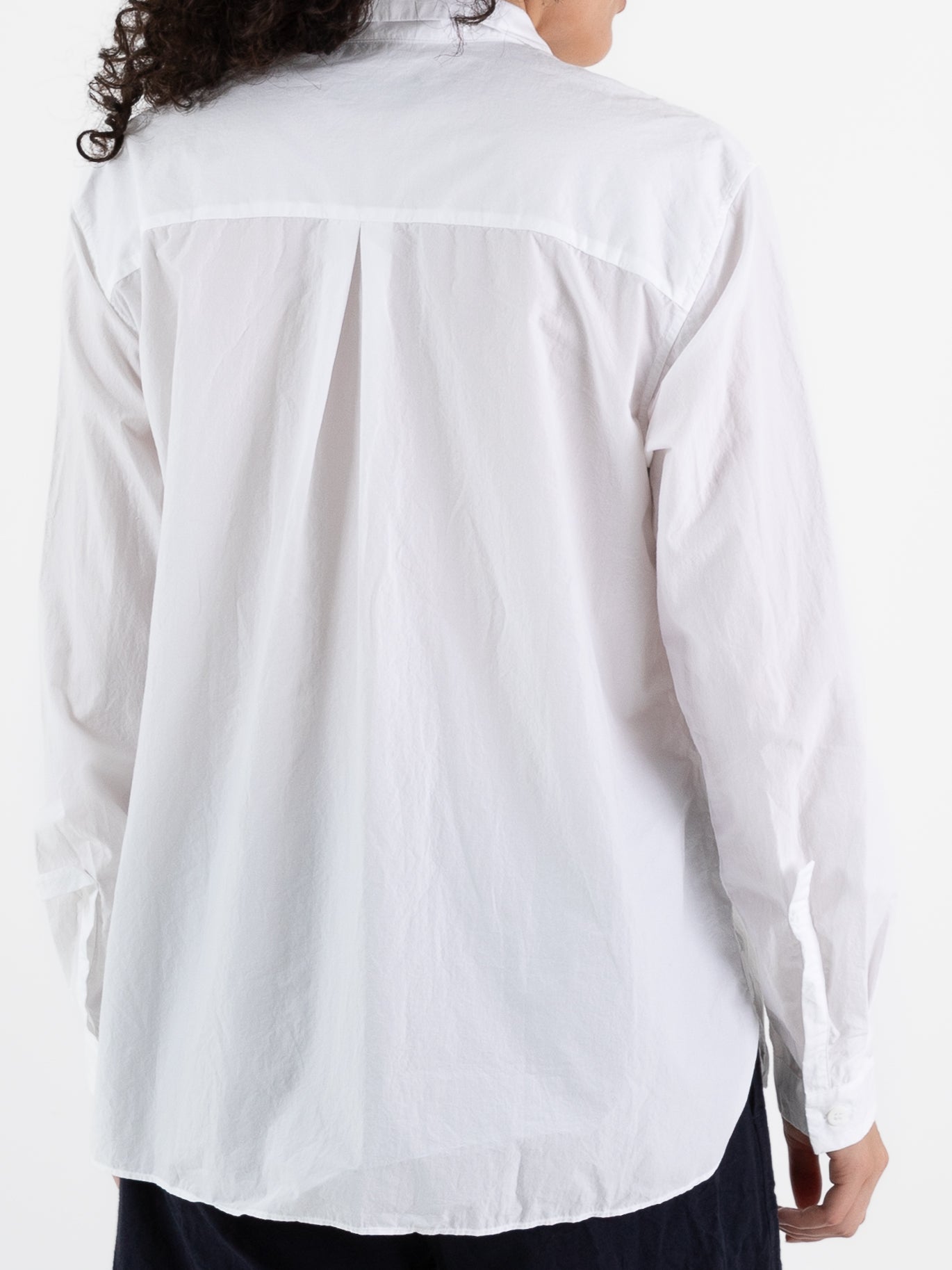 Bergfabel Loose Tyrol Shirt in White - BERGFABEL at Worthwhile - shop TOP