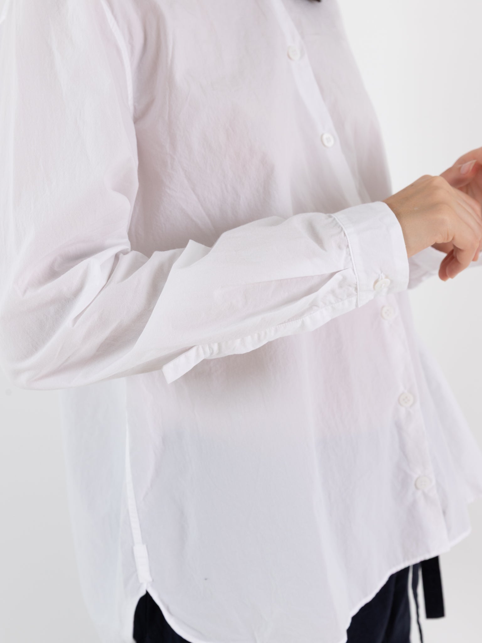 Bergfabel Loose Tyrol Shirt in White - BERGFABEL at Worthwhile - shop TOP