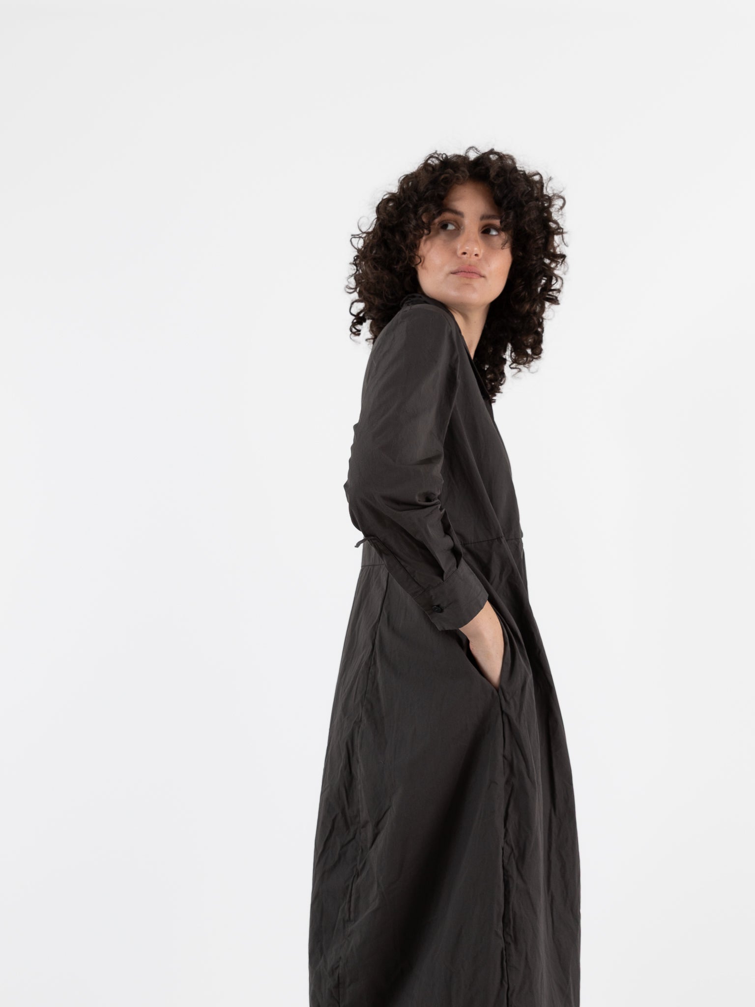 Bergfabel Letty Dress in Moss - BERGFABEL at Worthwhile - shop DRESS