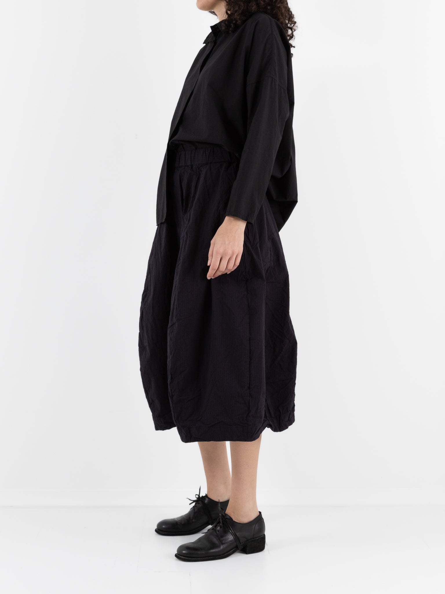 Bergfabel Carla Skirt in Burgundy Stripe - BERGFABEL at Worthwhile - shop SKIRT