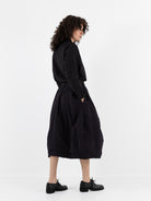 Bergfabel Carla Skirt in Burgundy Stripe - BERGFABEL at Worthwhile - shop SKIRT