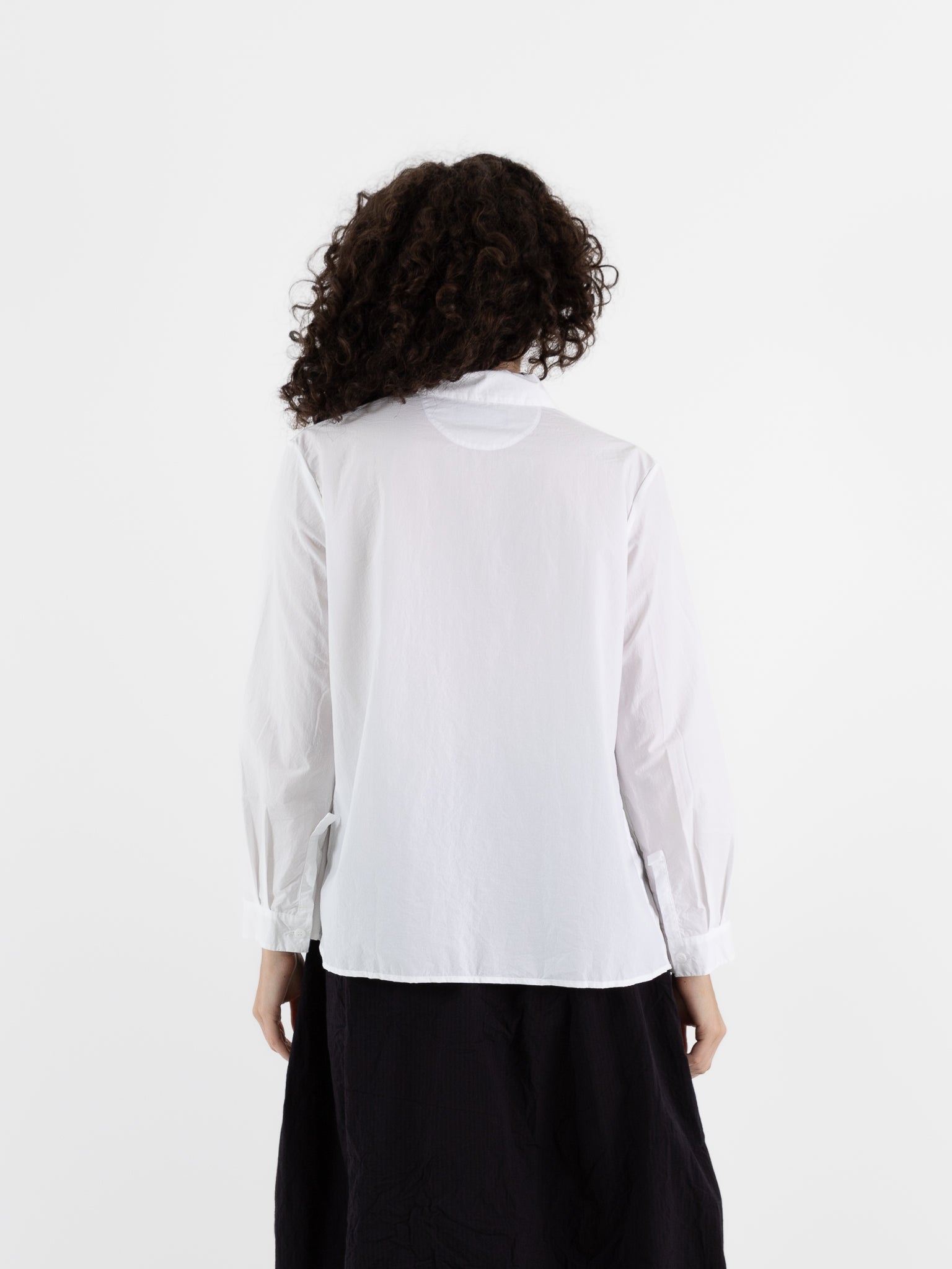 Bergfabel Jenny Shirt in White - BERGFABEL at Worthwhile - shop TOP