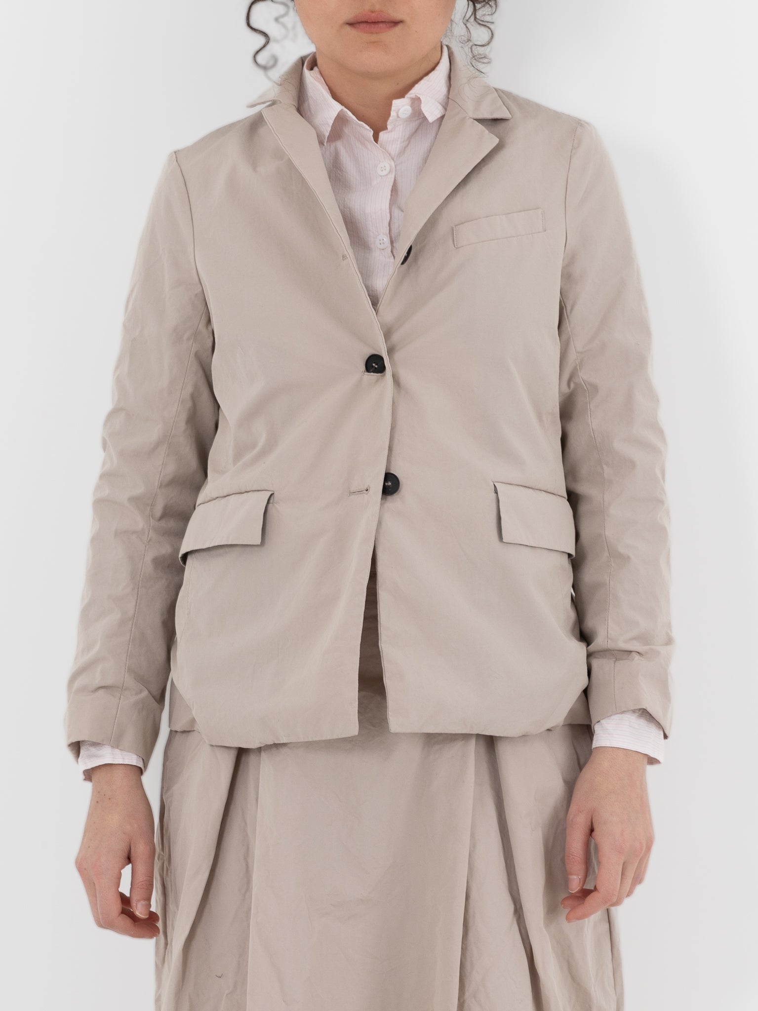 Bergfabel Giulia Jacket in Sand - BERGFABEL at Worthwhile - shop JACKET