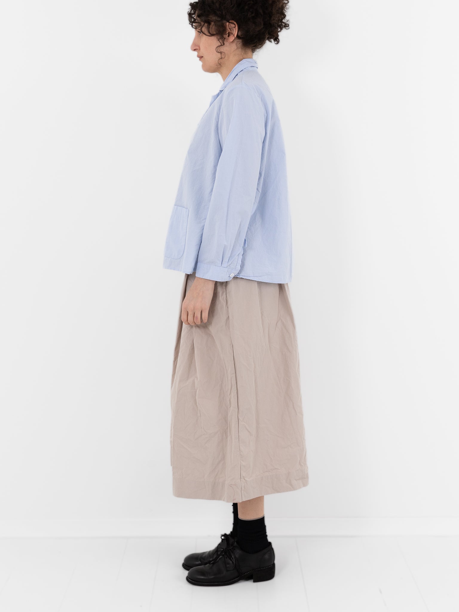 Bergfabel Jenny Shirt in Sax - BERGFABEL at Worthwhile - shop TOP