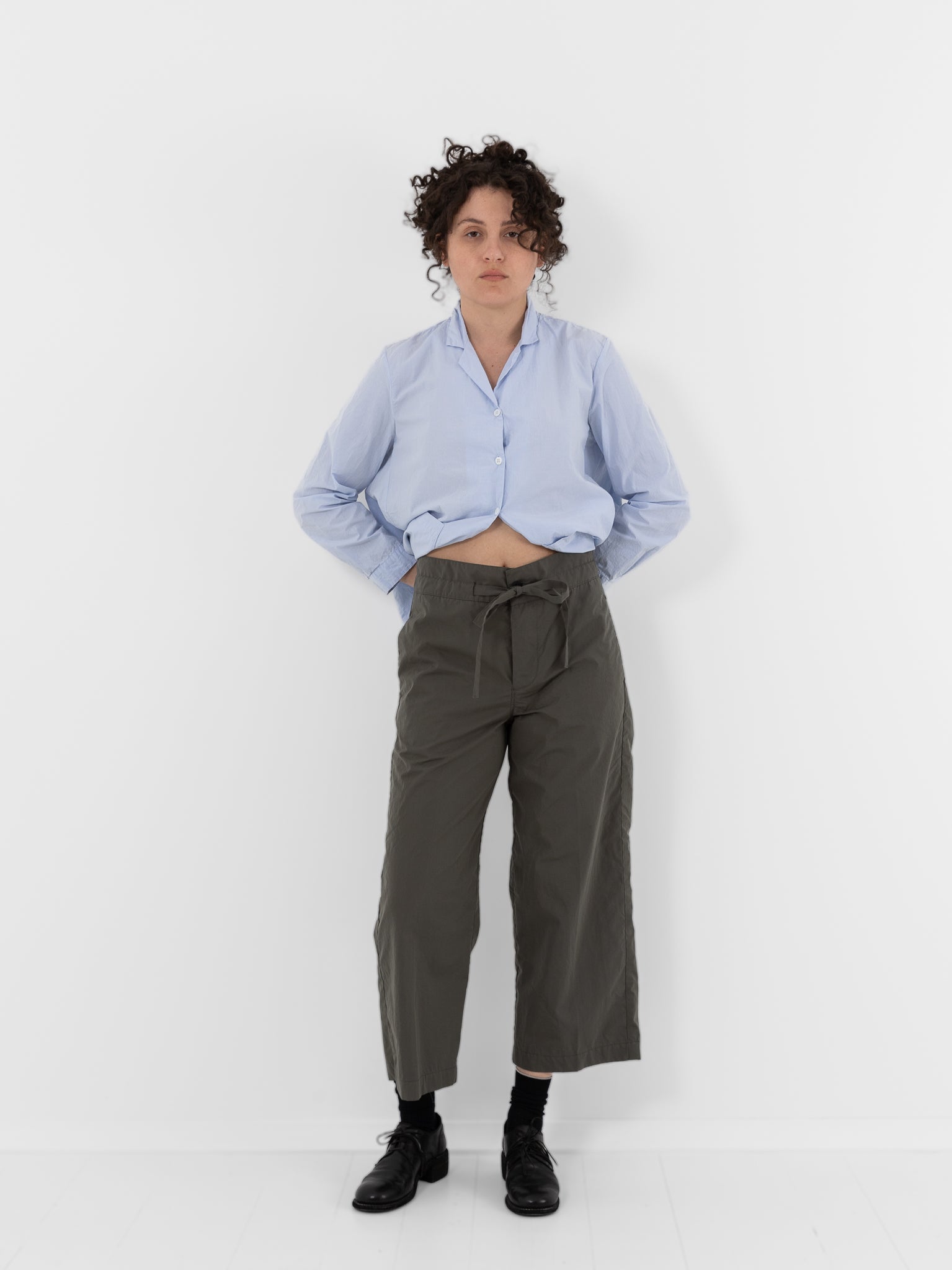 Bergfabel Cloe Pants in Wood - BERGFABEL at Worthwhile - shop PANT