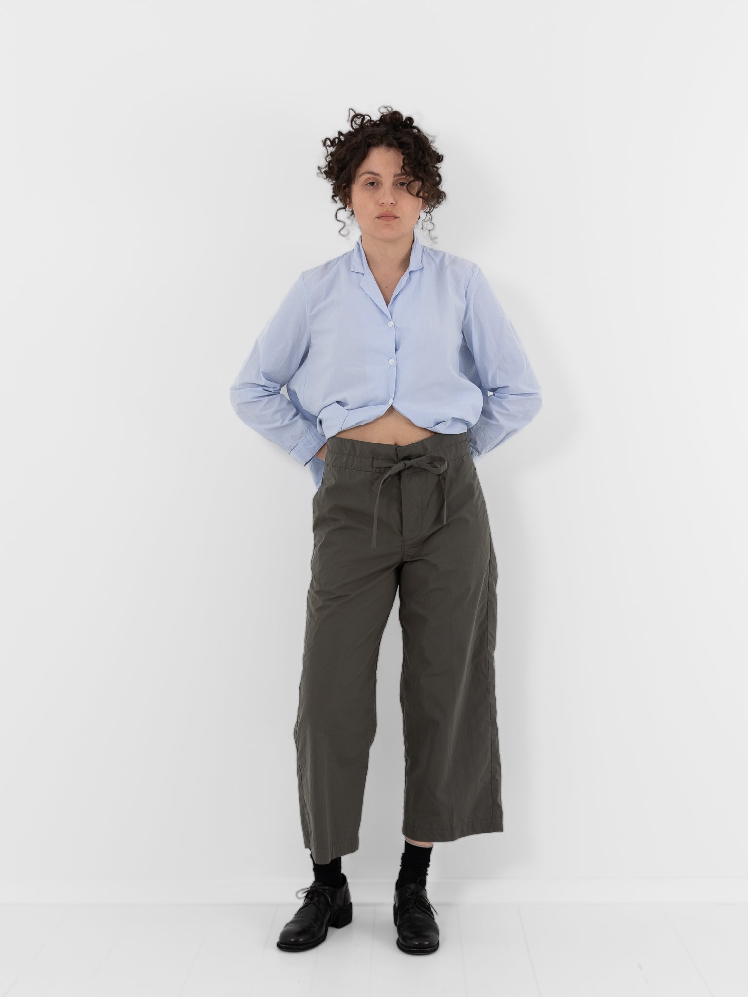 Bergfabel Cloe Pants in Wood - BERGFABEL at Worthwhile - shop PANT