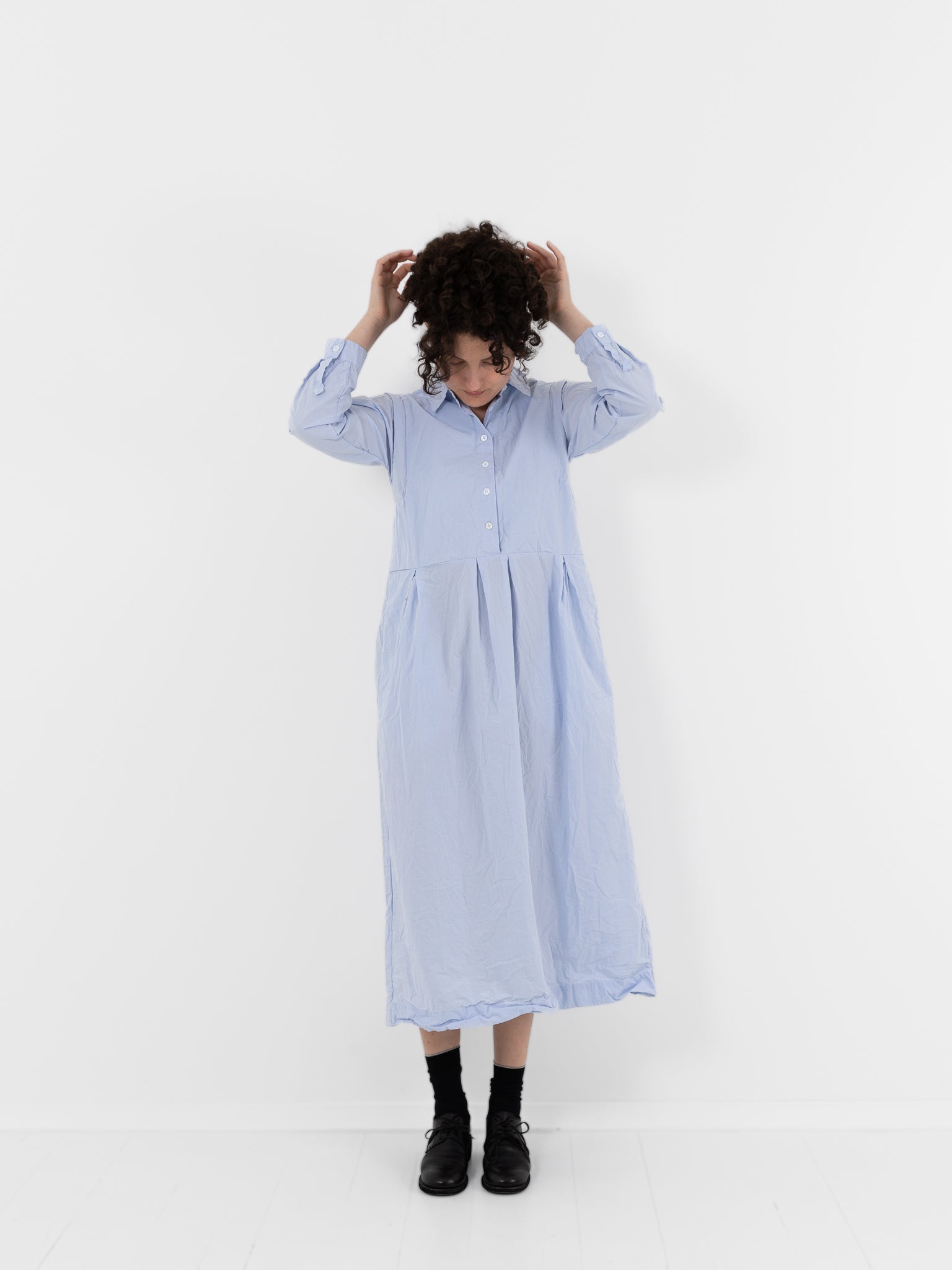 Bergfabel Dina Dress in Sax - BERGFABEL at Worthwhile - shop DRESS