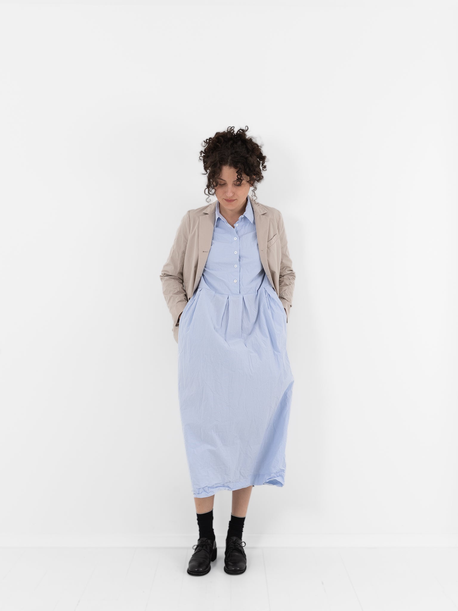 Bergfabel Dina Dress in Sax - BERGFABEL at Worthwhile - shop DRESS